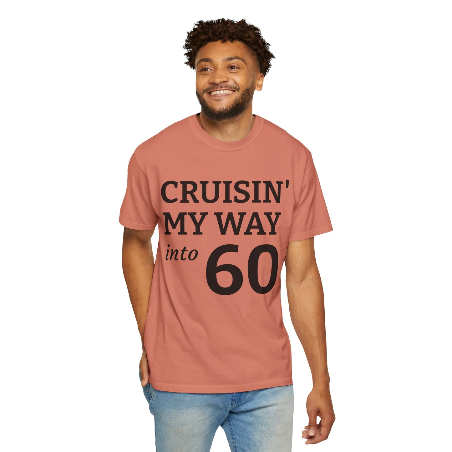 Cruisin' My Way Into 60 T-Shirt — 60th Birthday Tee