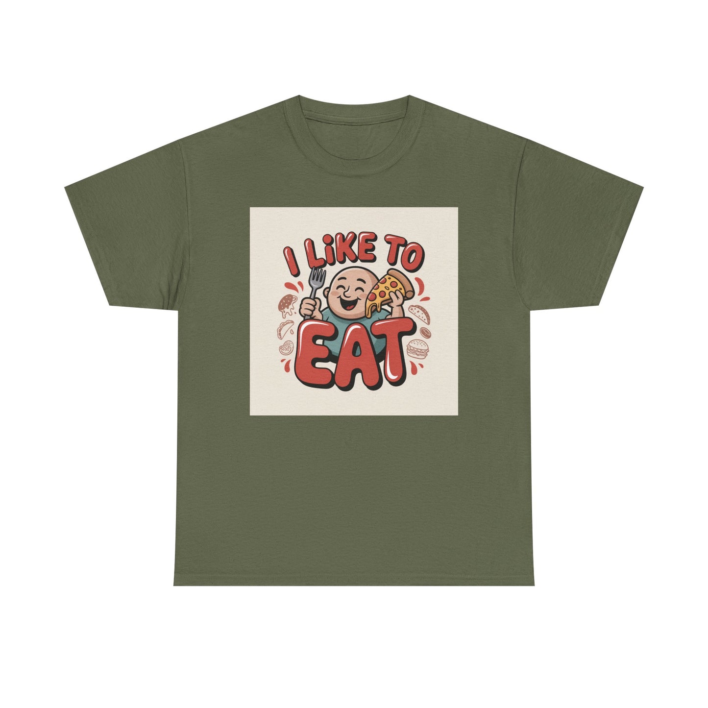 I Like To Eat T-Shirt — Funny Food Lover Graphic Tee
