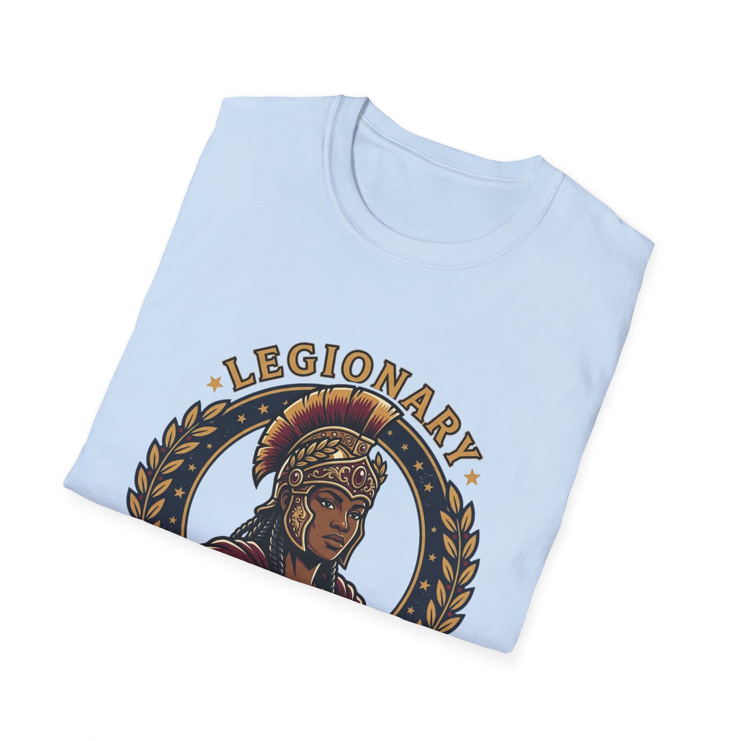 Legionary Black Queen T-Shirt — Empowering Afrocentric Warrior Tee