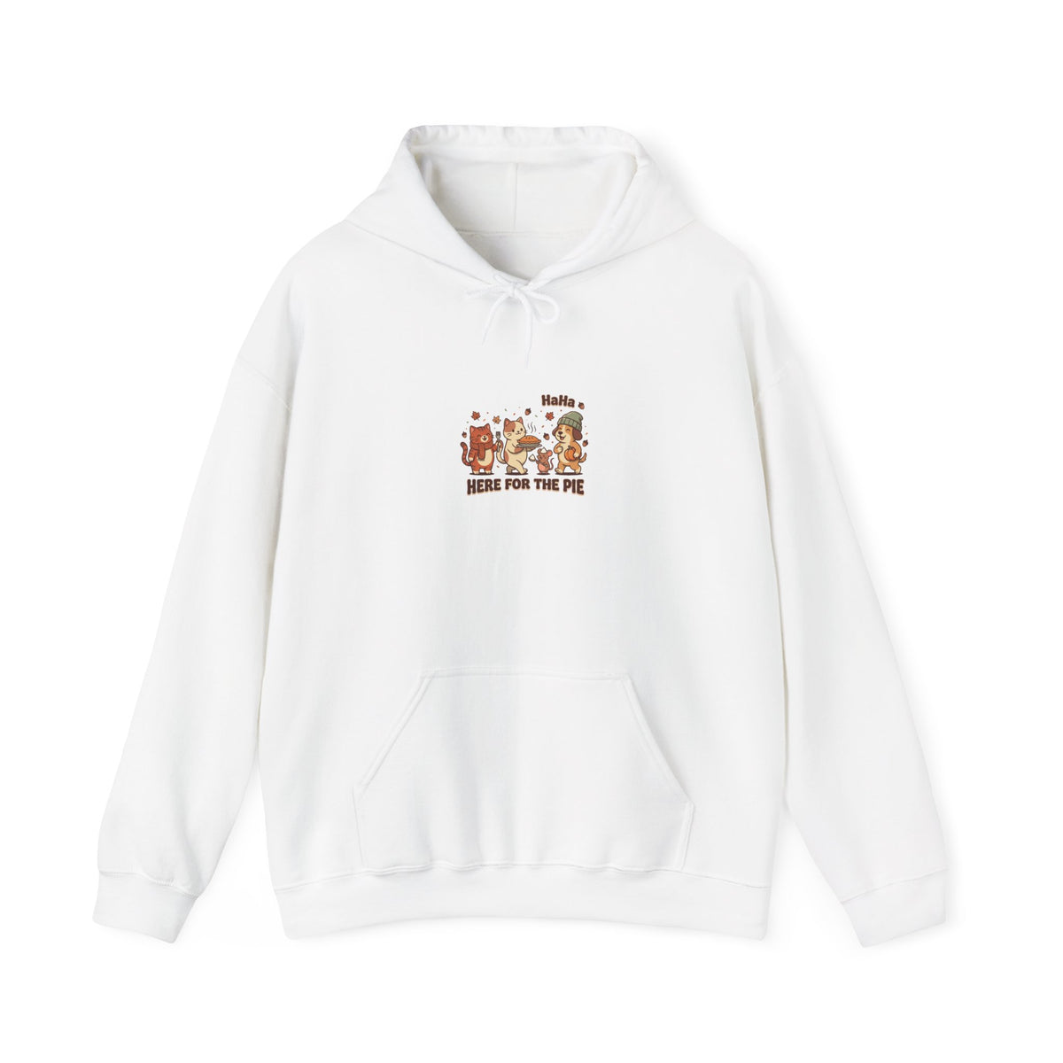 Thanksgiving Turkey Pie Graphic Hoodie | Fall Harvest Friendsgiving Sweatshirt