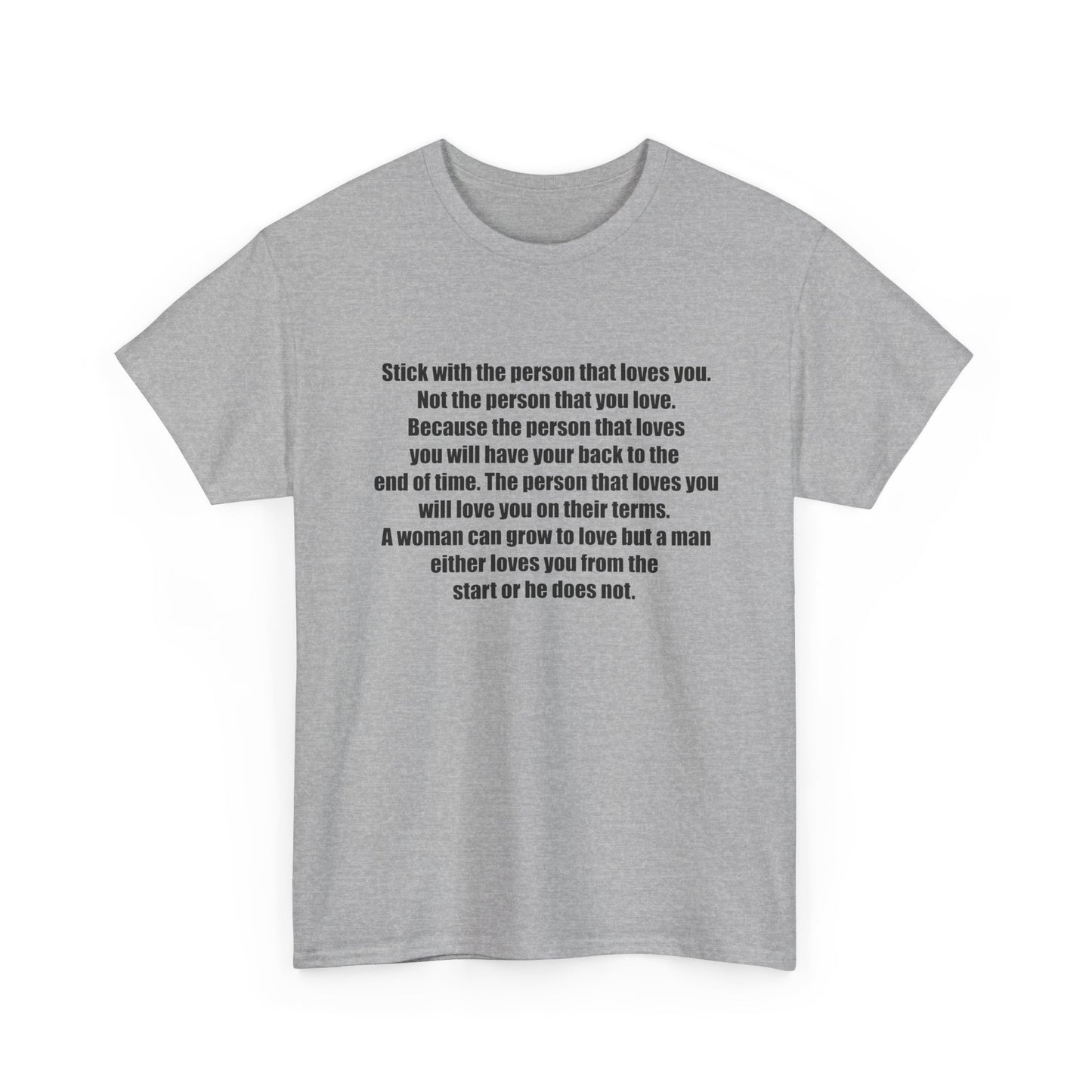 Inspirational Love Quote Tee