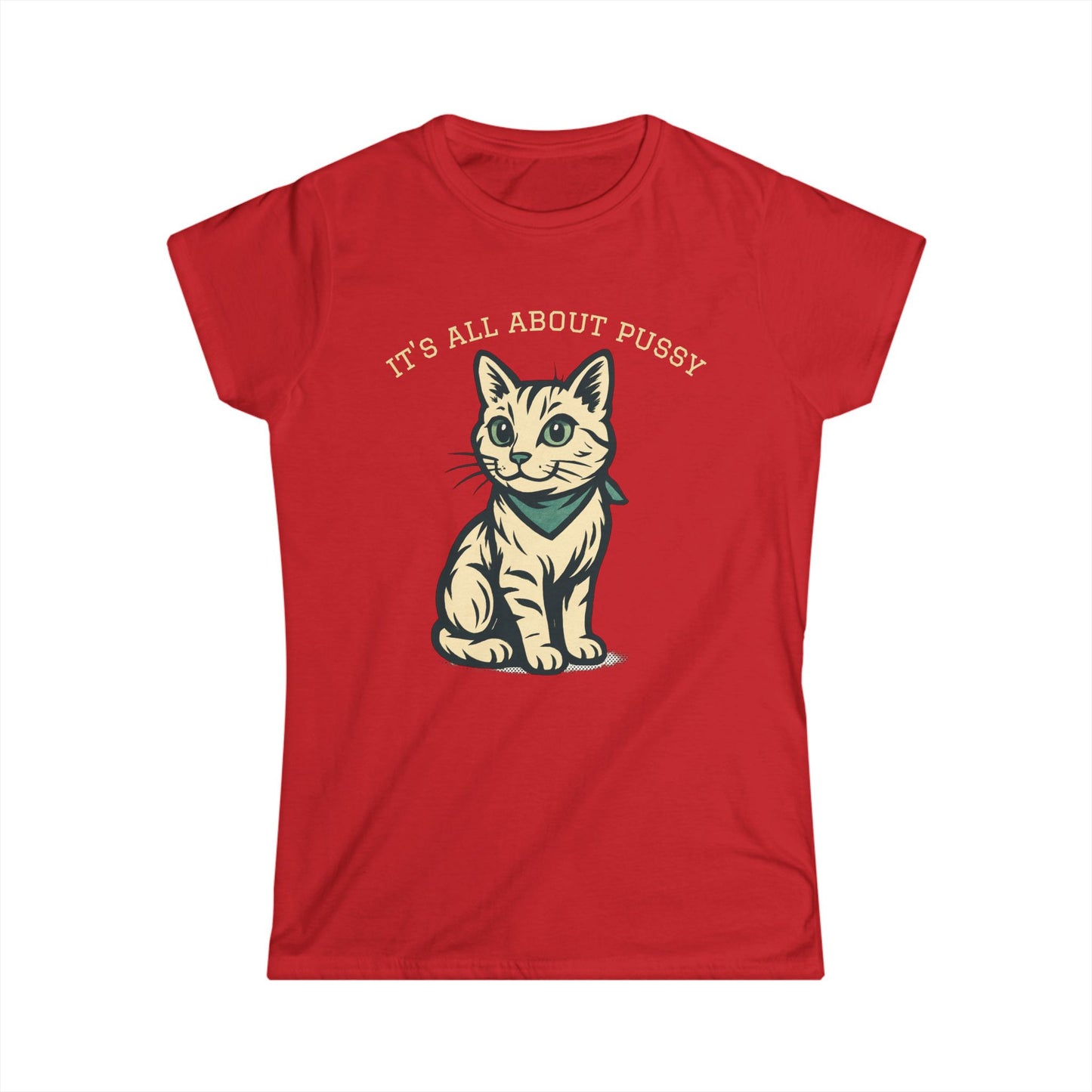 Cute Kitten Graphic Tee — Cat Mom Cute Cat T-Shirt