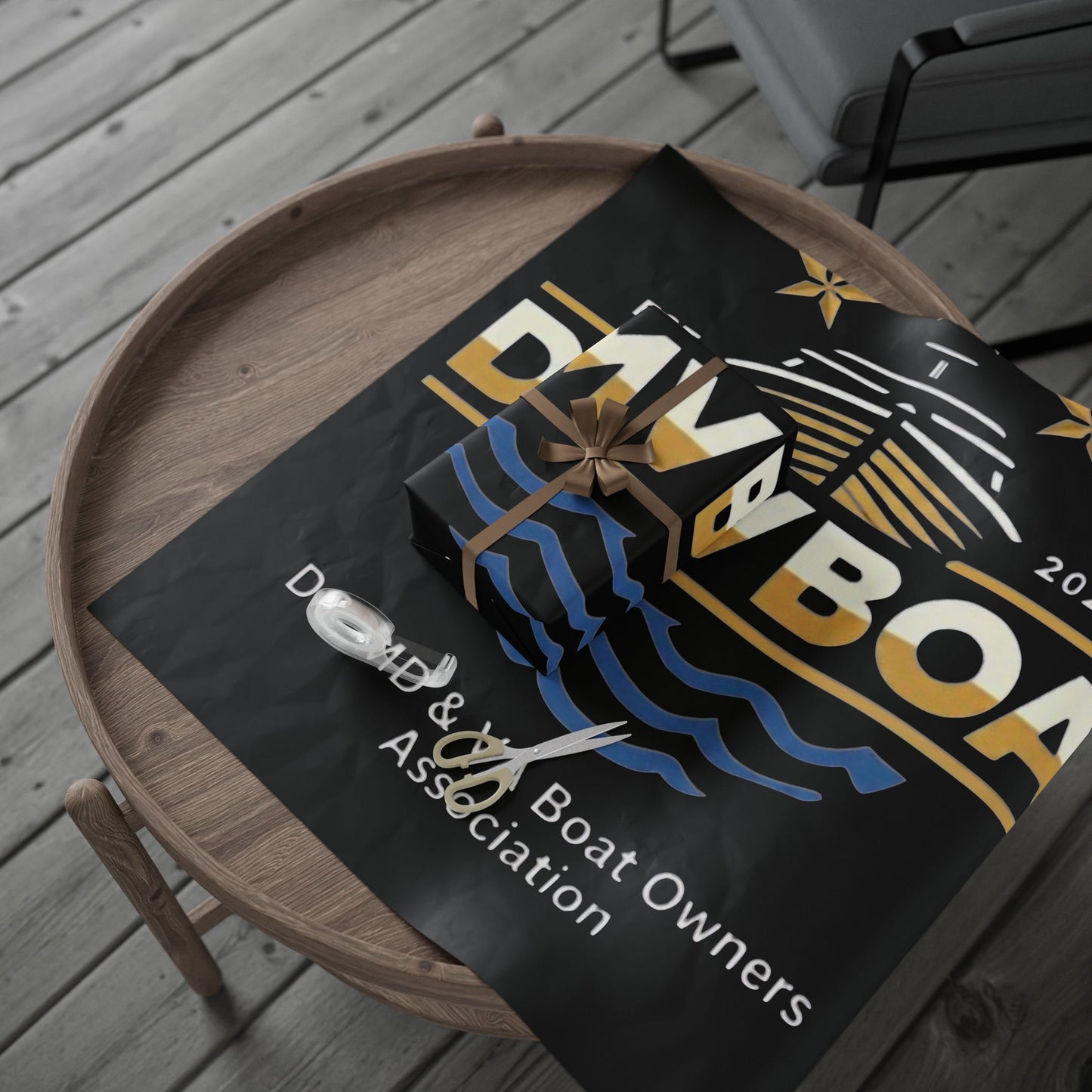DMVBOA Boat Owners Association Wrapping Paper — DC MD VA Nautical Gift Wrap