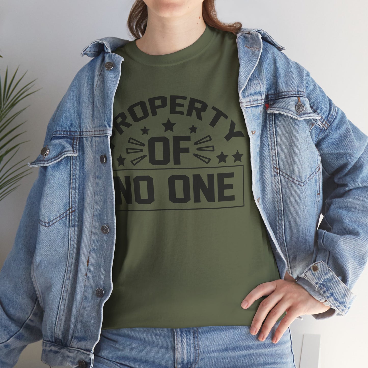 Property of No One - Casual Statement Shirt