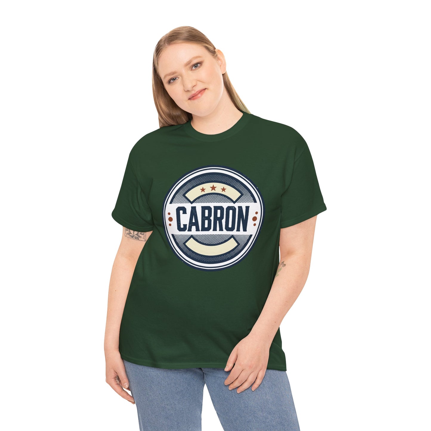 Cabron Retro Emblem T‑Shirt