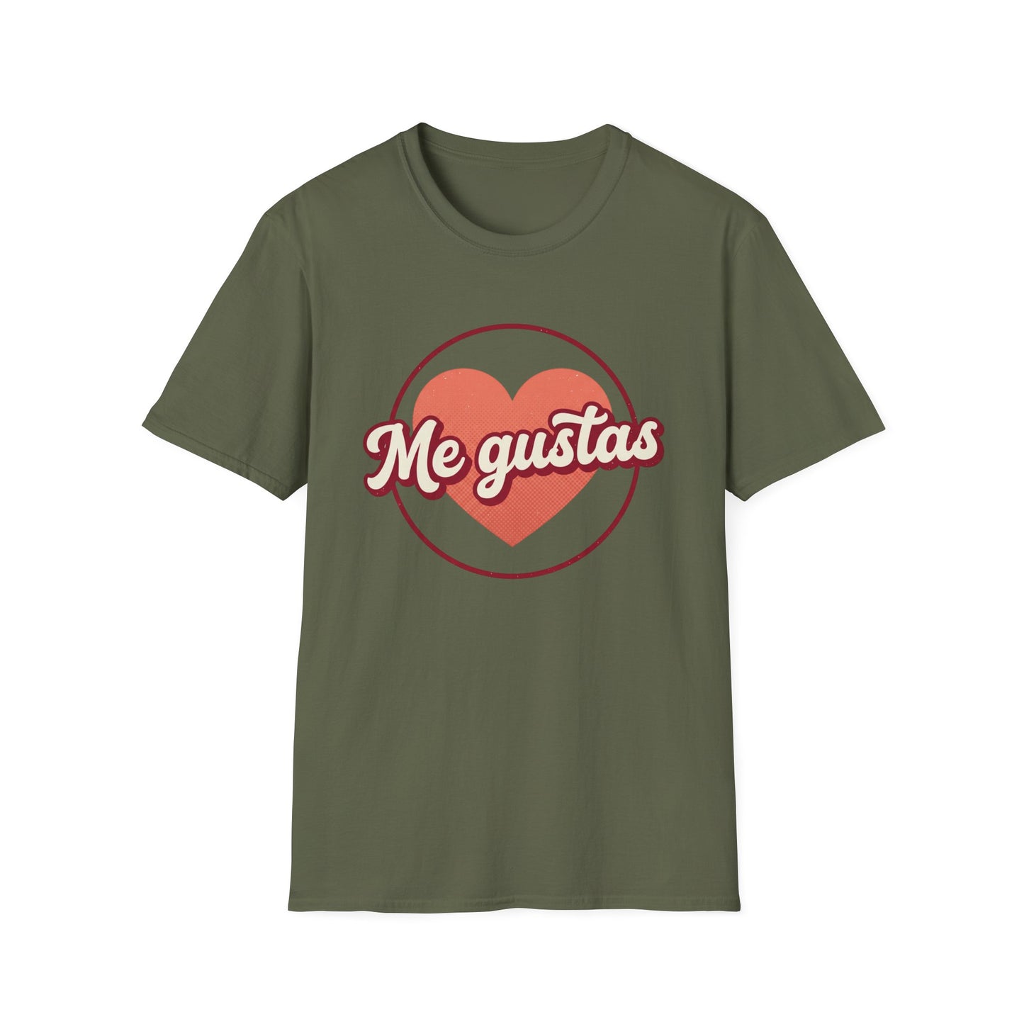 Me Gustas Heart T-Shirt — Spanish Love Graphic Tee