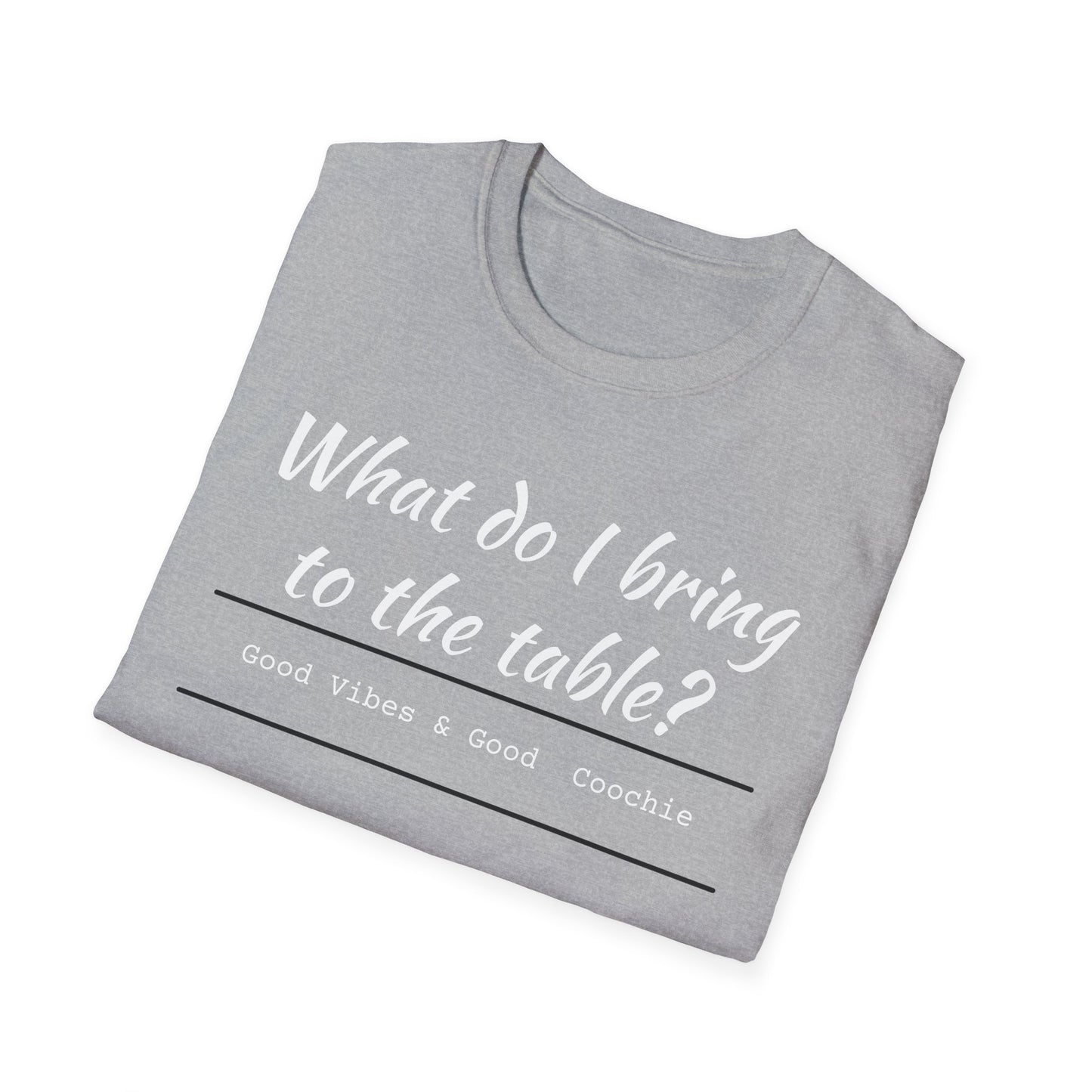 What do I bring to the table-Vibes