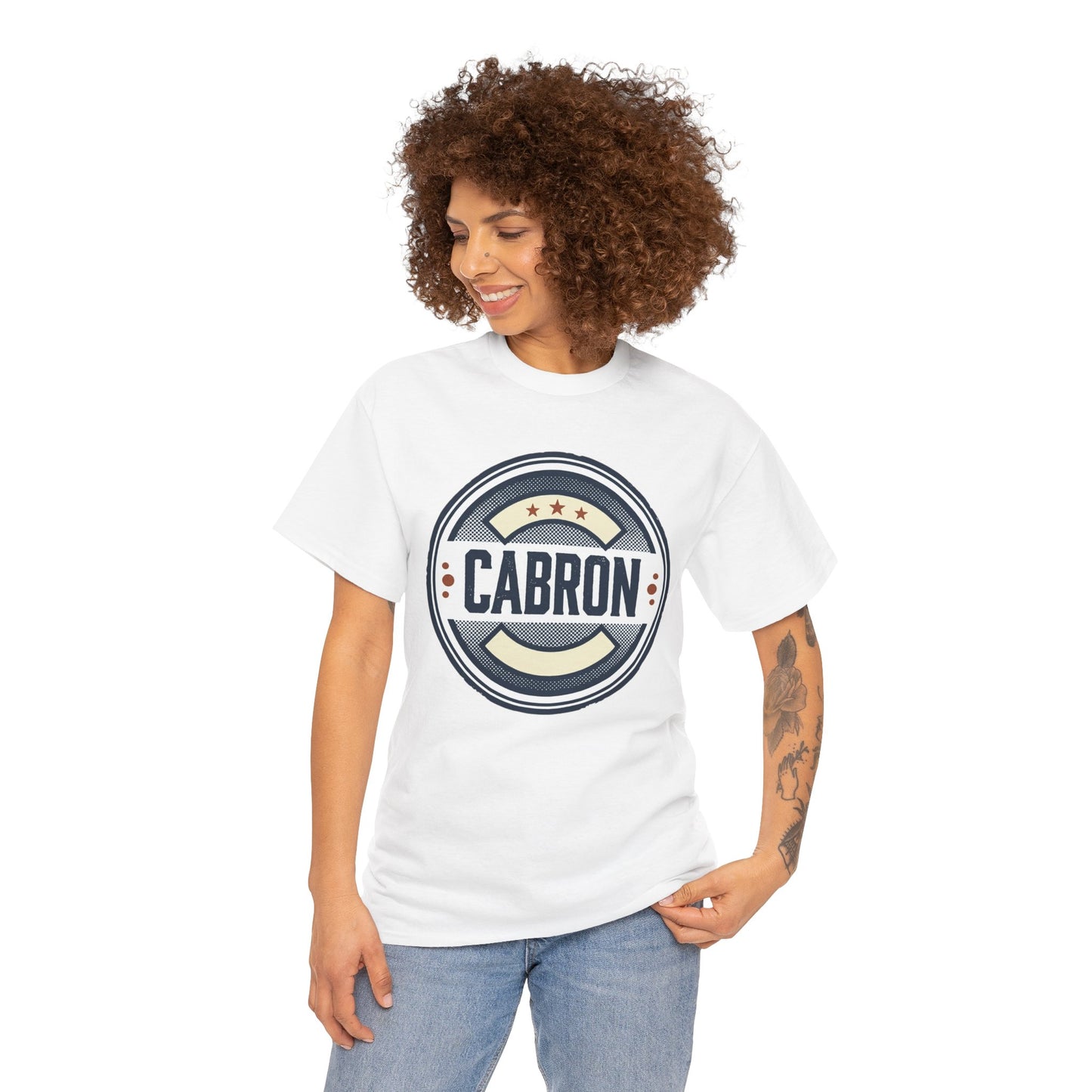 Cabron Retro Emblem T‑Shirt