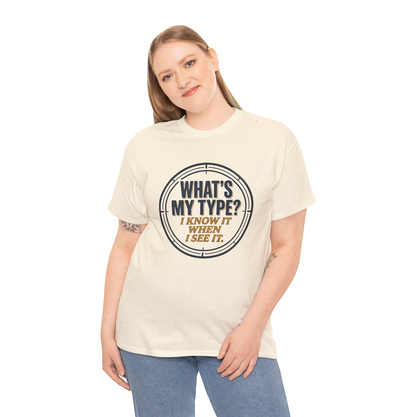 "What's My Type? I Know It When I See It" Graphic Tee