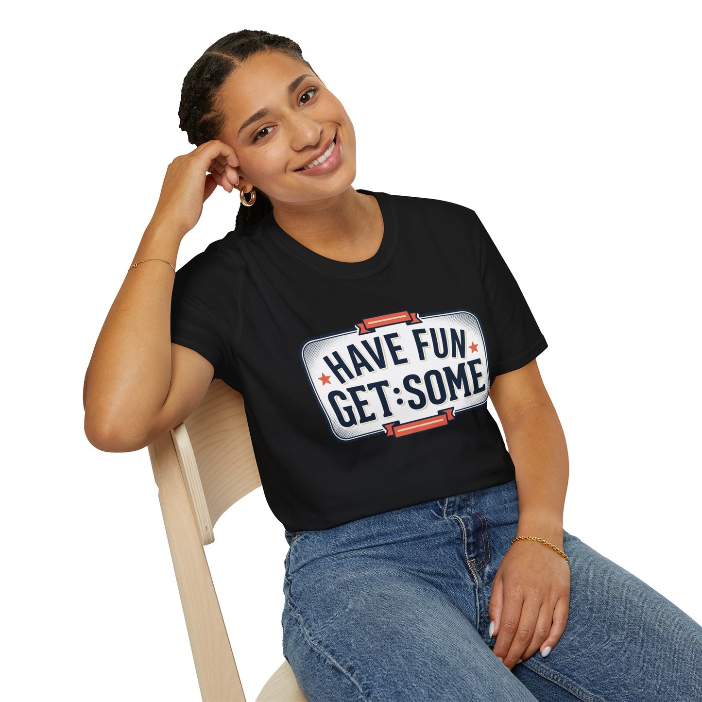 Have Fun Get Some T-Shirt — Retro Road Sign Graphic Tee