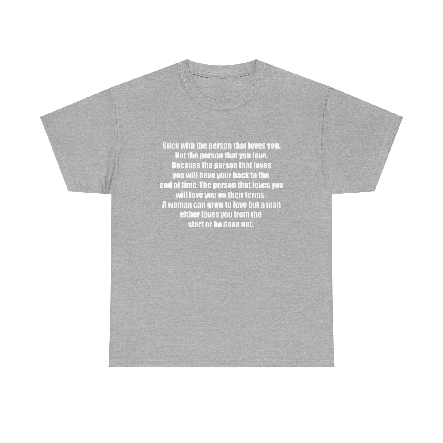 Motivational Quote Shirt for Love