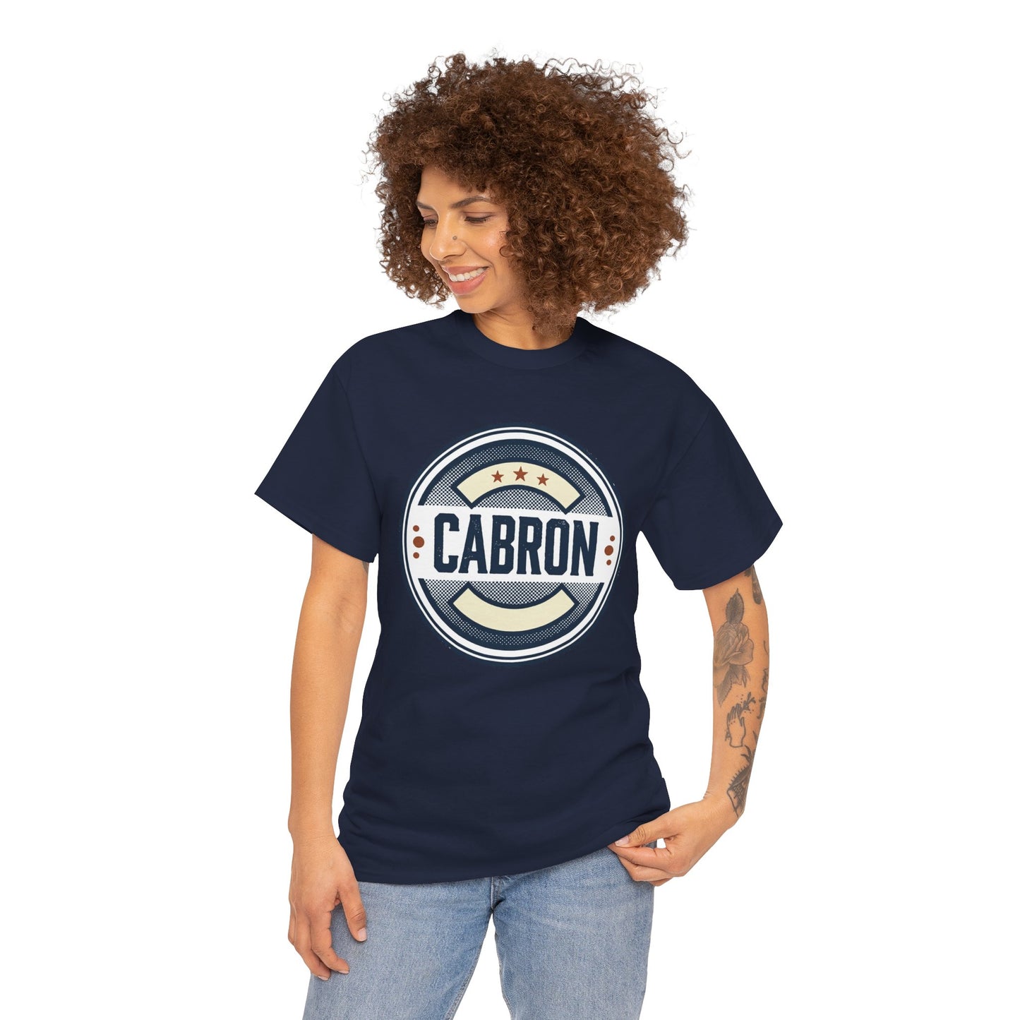 Cabron Retro Emblem T‑Shirt