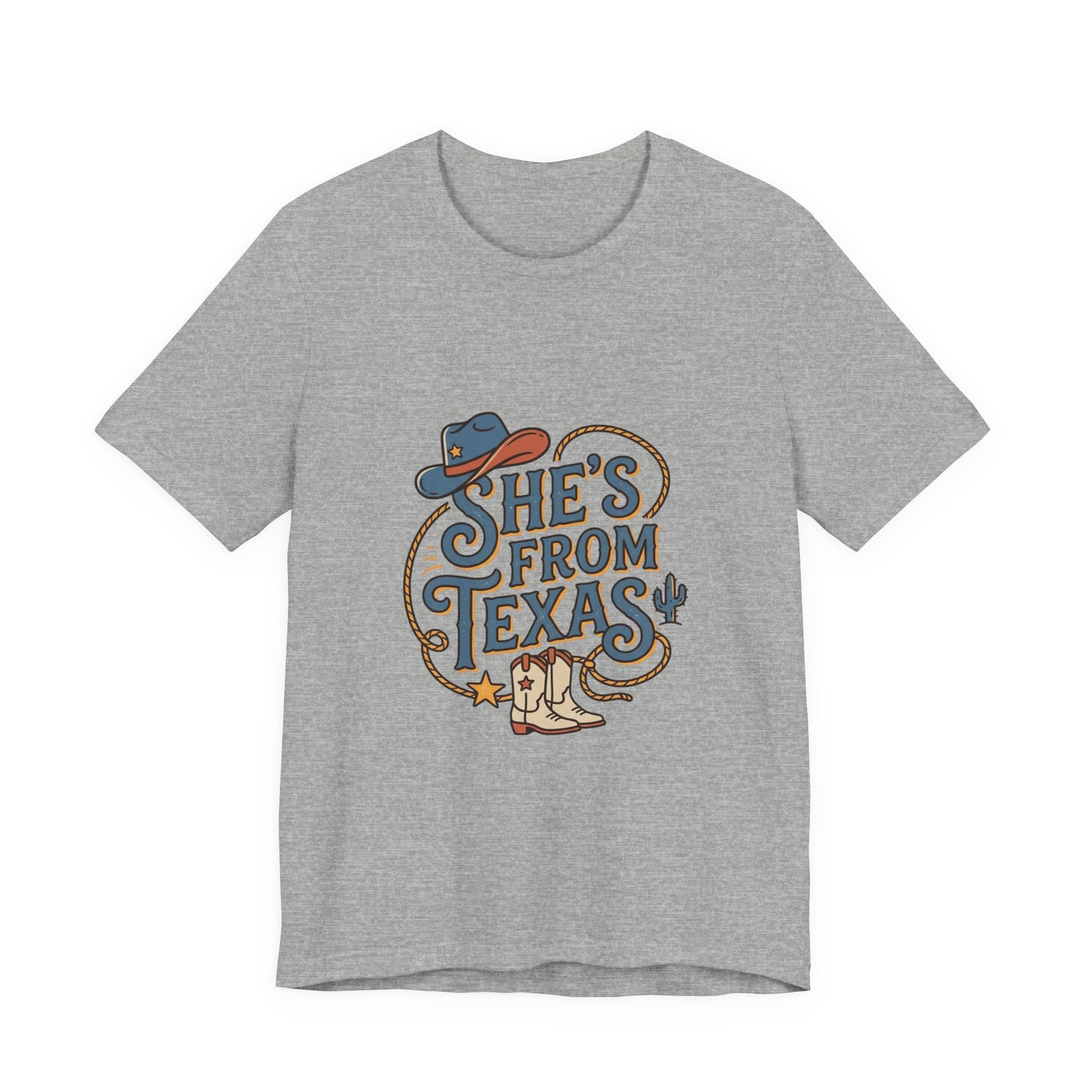 Texas Unisex Jersey Short Sleeve Tee