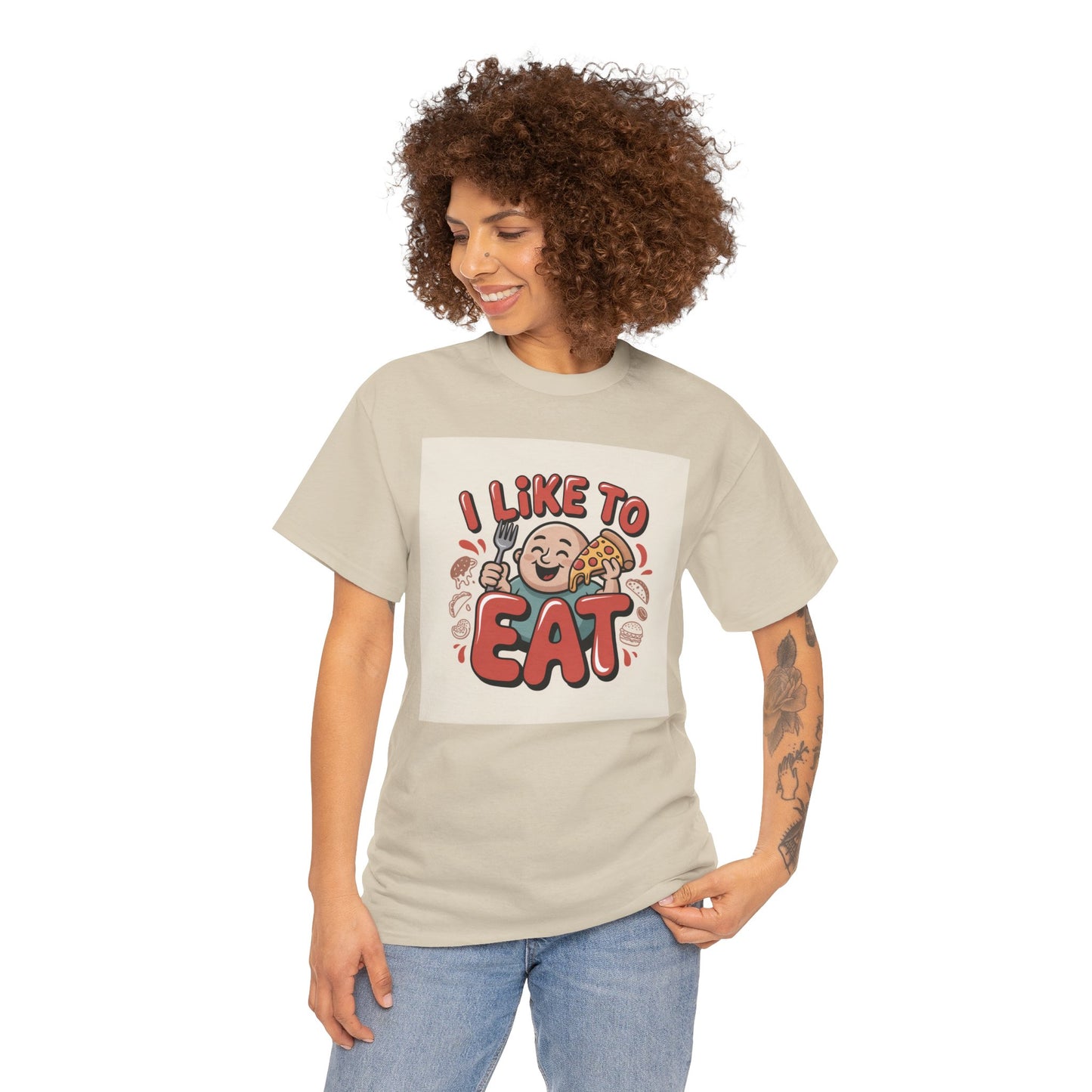 I Like To Eat T-Shirt — Funny Food Lover Graphic Tee