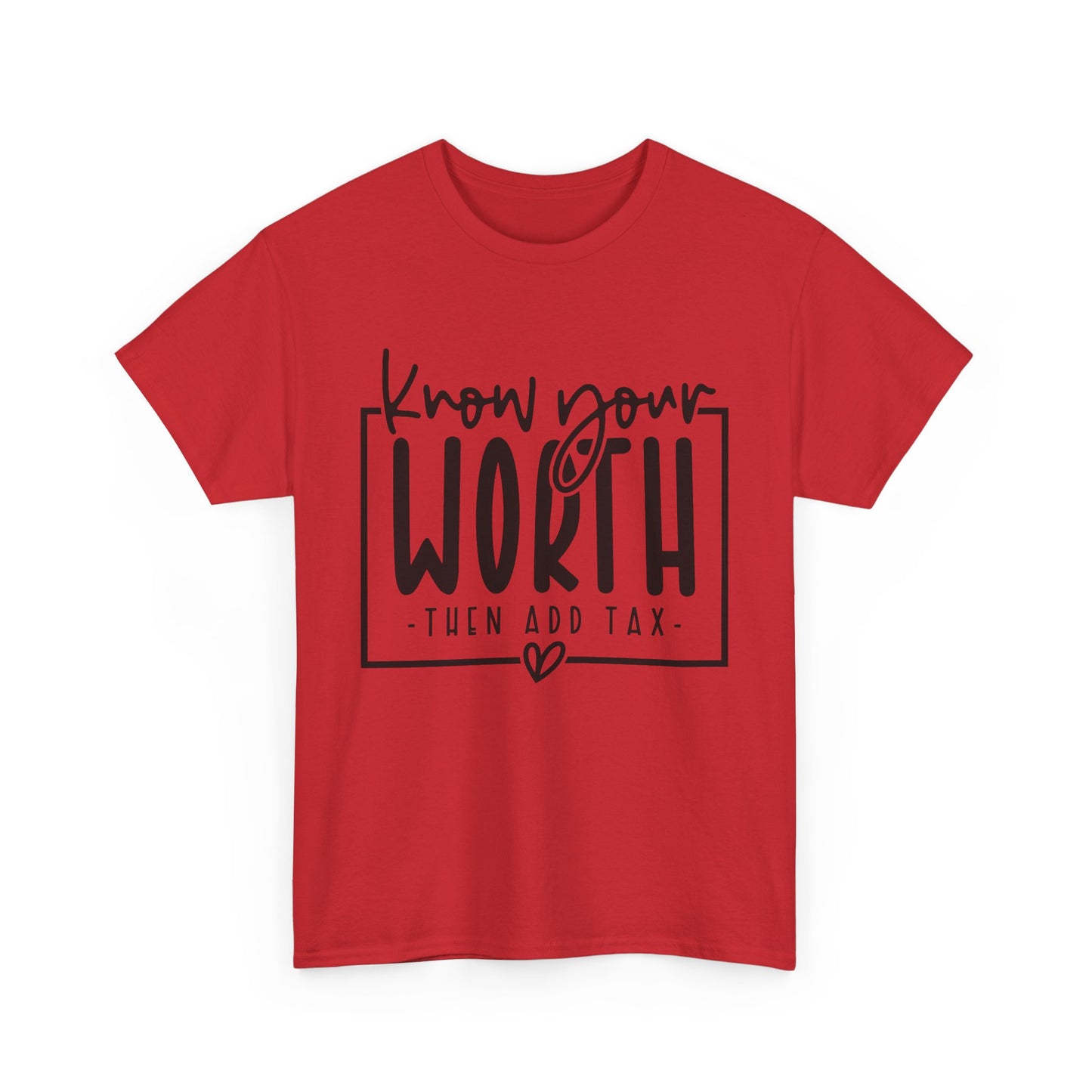 Know Your Worth - Empowerment Statement Shirt