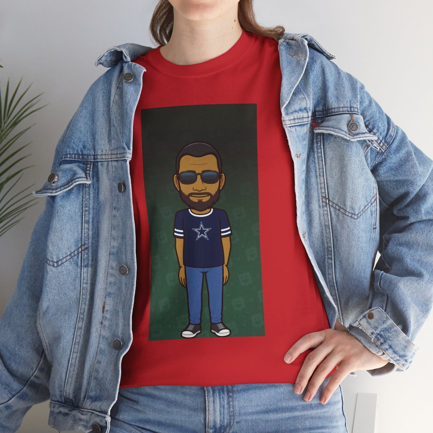 Cartoon Guy Graphic Tee — Personalized Avatar Shirt Printify