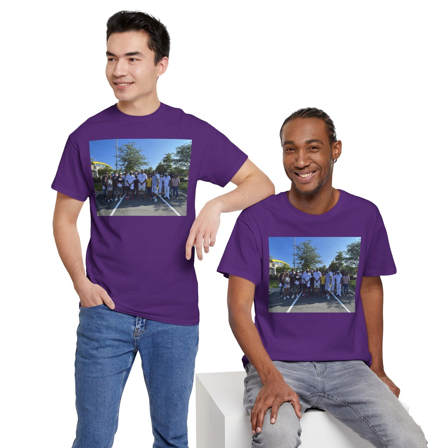 C-RYDERZ Photo Group Tee — Personalized Group Photo T-Shirt Printify