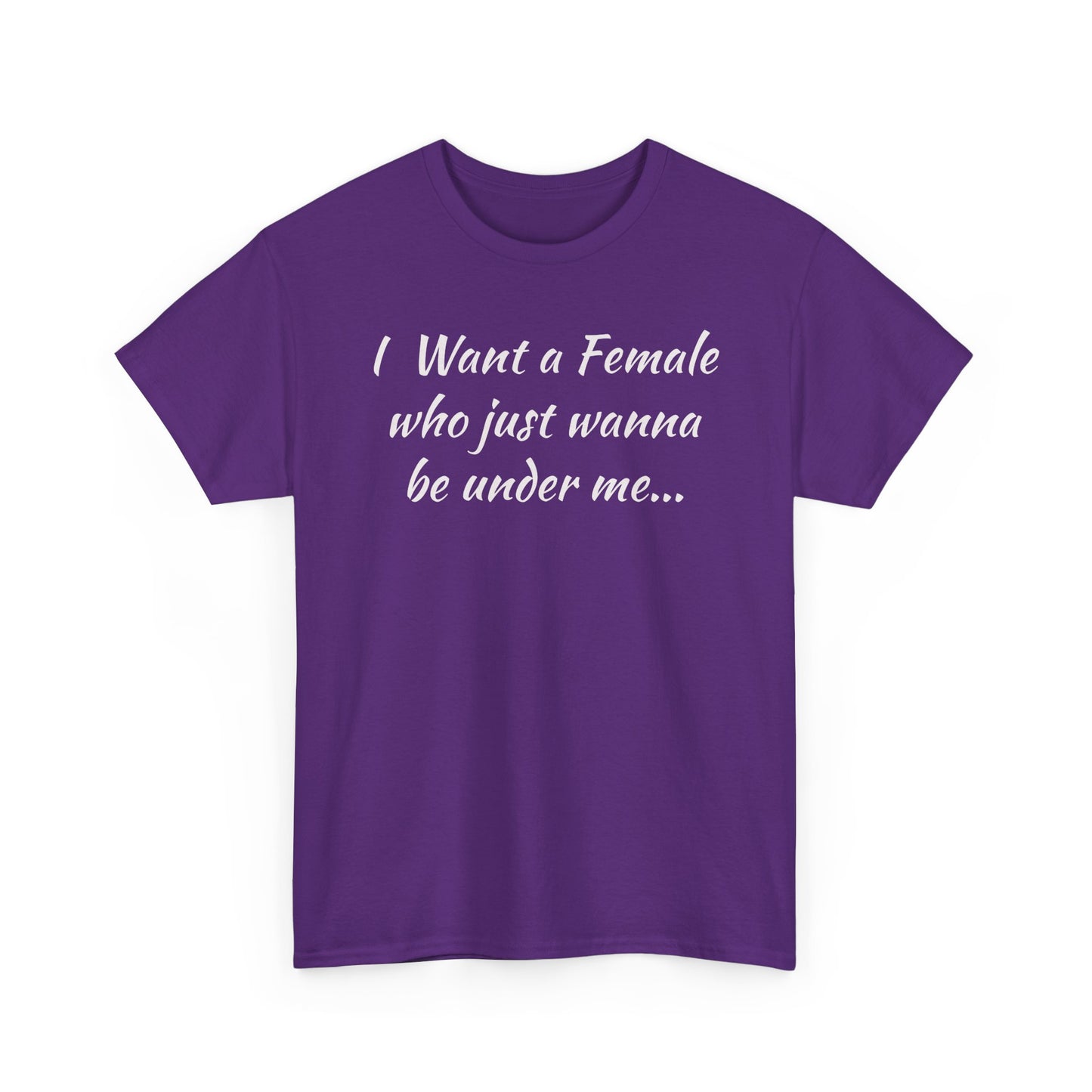 I want a female for me
