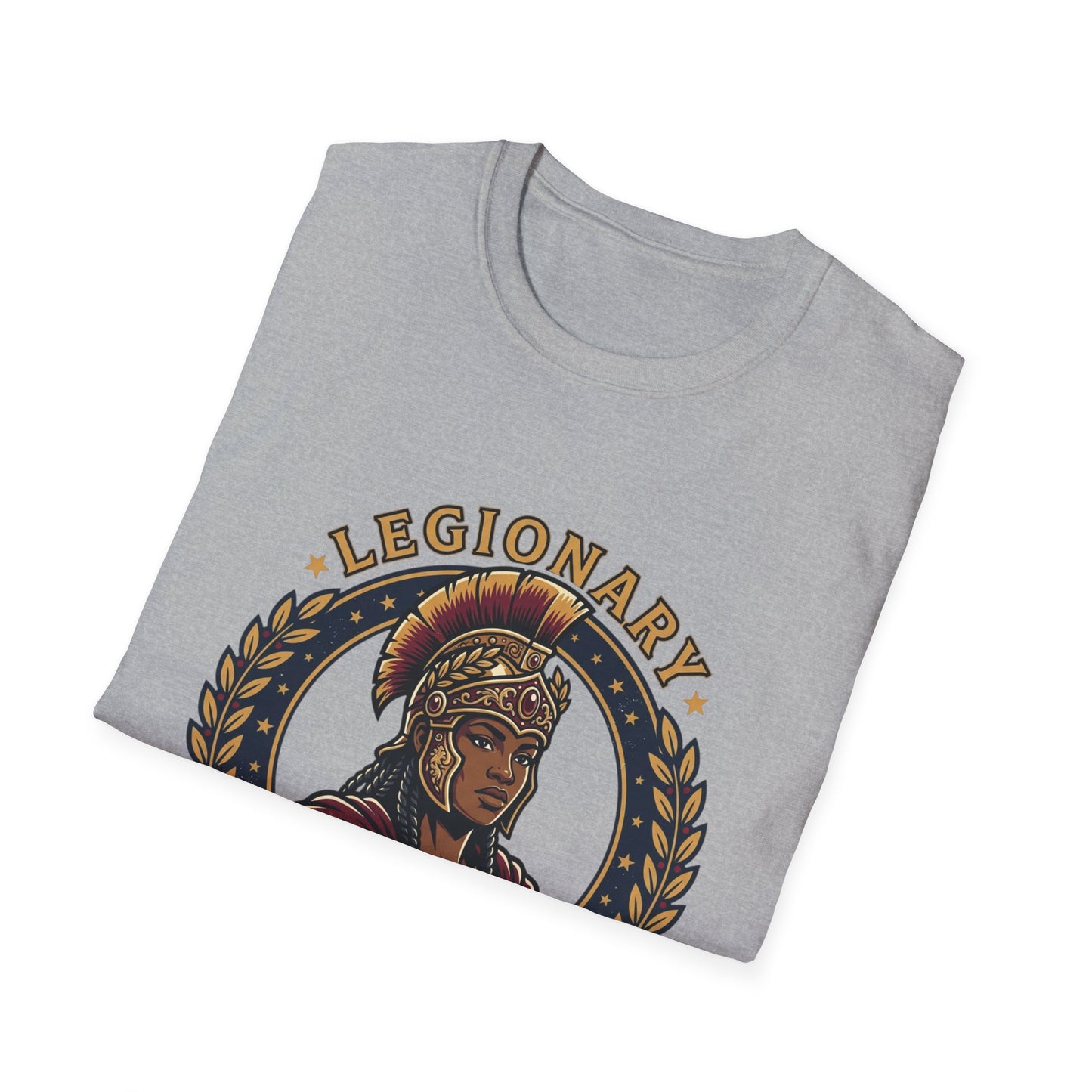 Legionary Black Queen T-Shirt — Empowering Afrocentric Warrior Tee