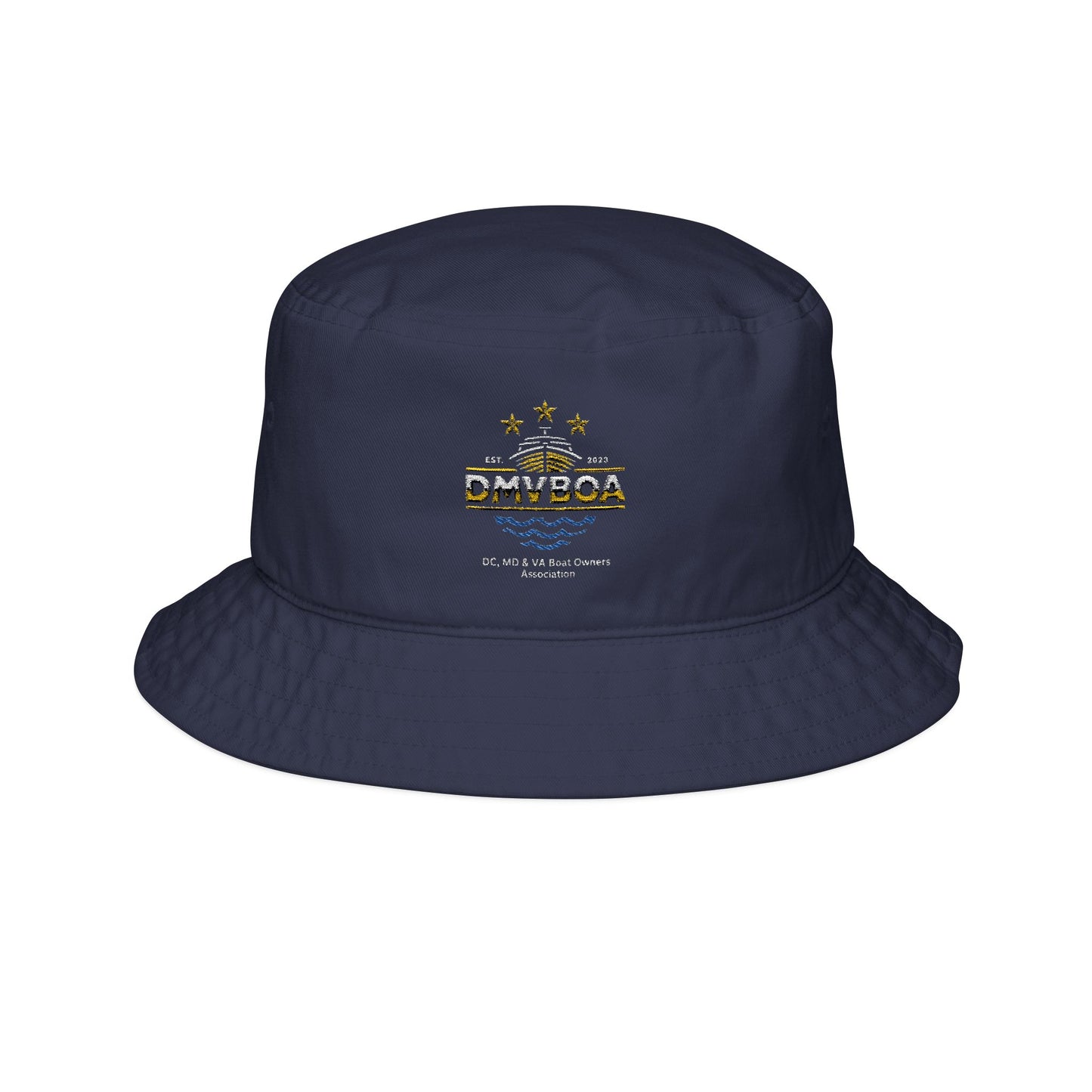 Embroidered 'United' Stars Bucket Hat — Casual Streetwear Cap