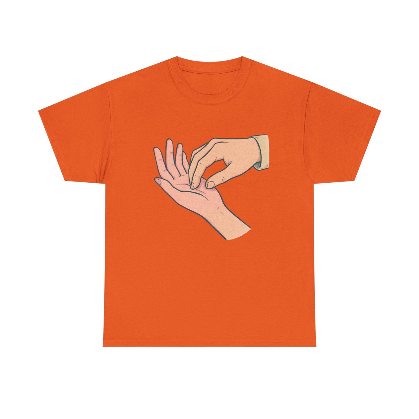 T-Shirt - Gentle Palm Reading Illustration Tee