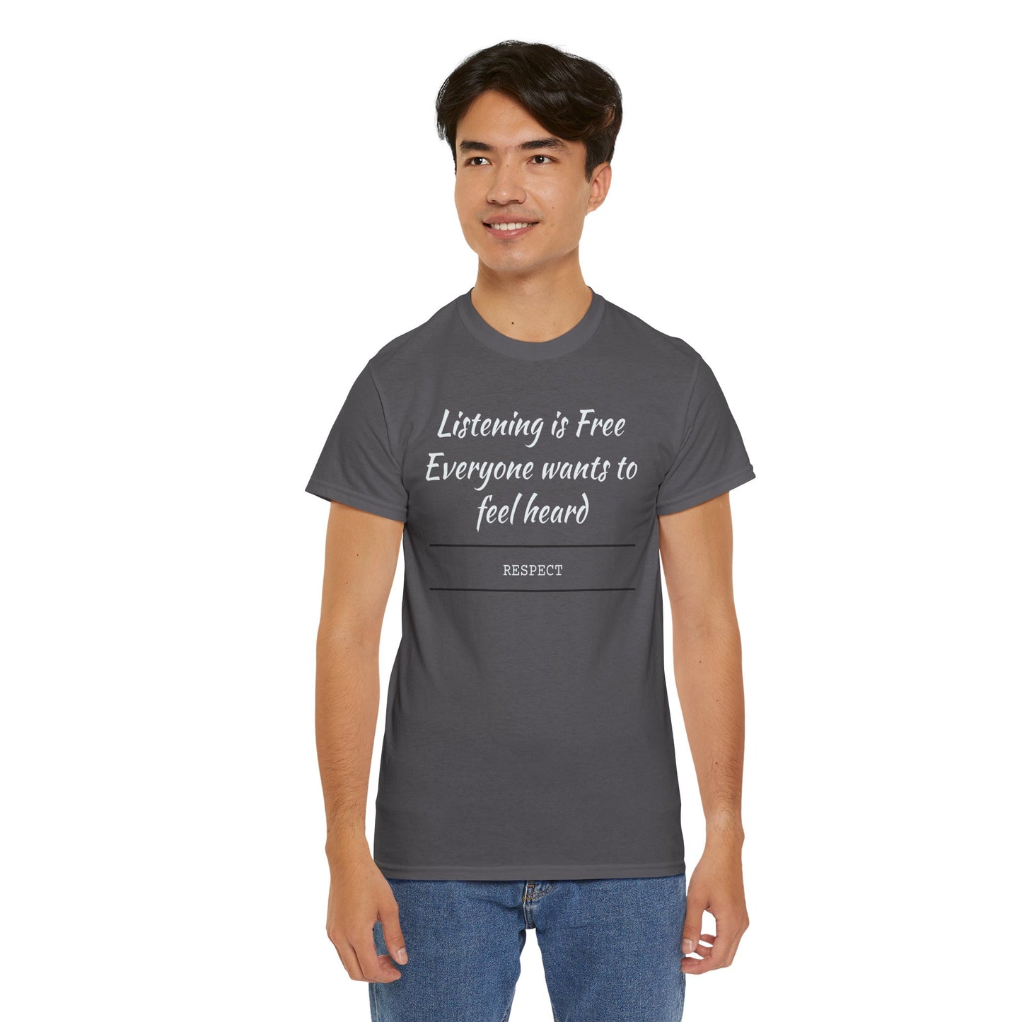 Listening is Free, Feel Heard