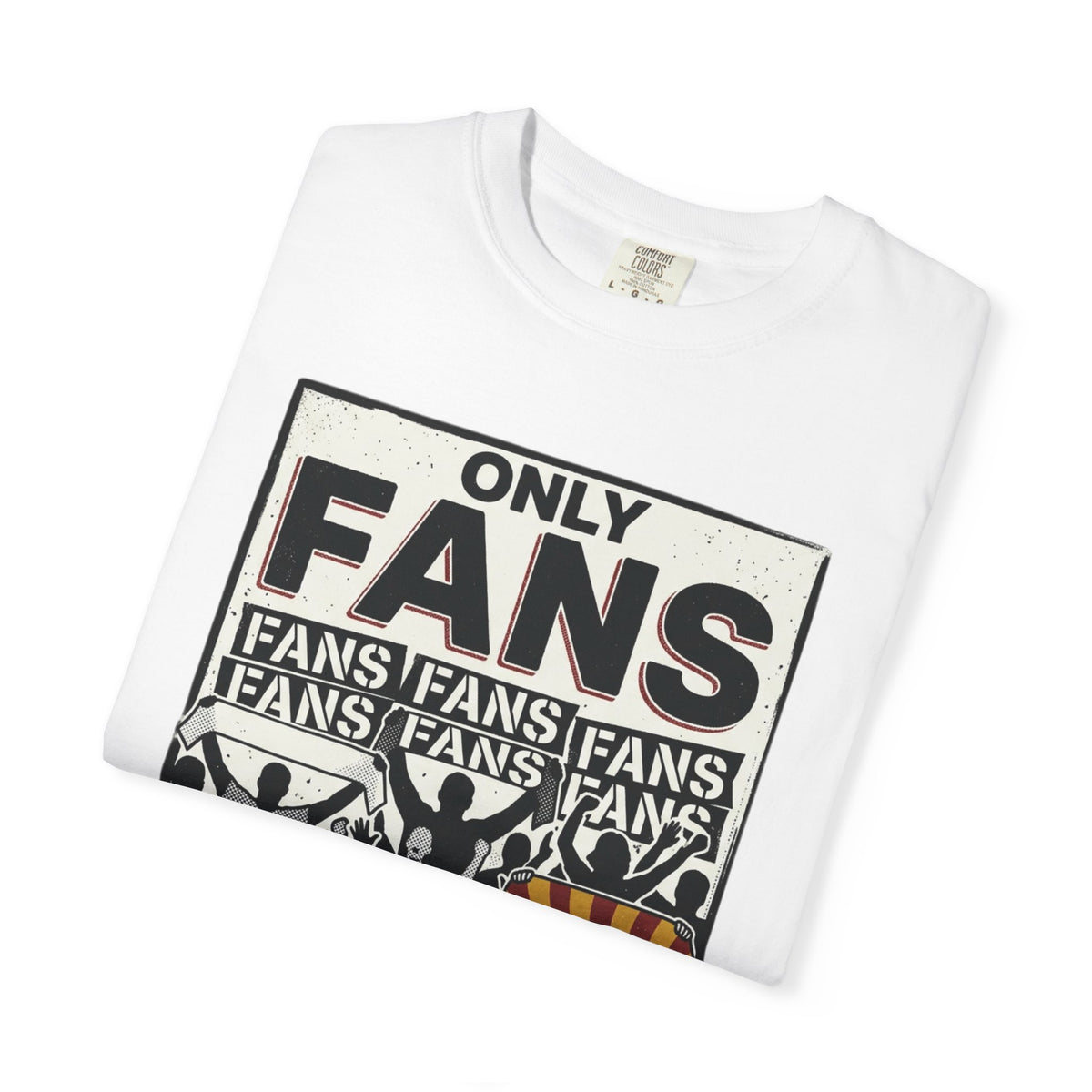 Only Fans Crowd Graphic T-Shirt — Vintage Sports Fan Tee