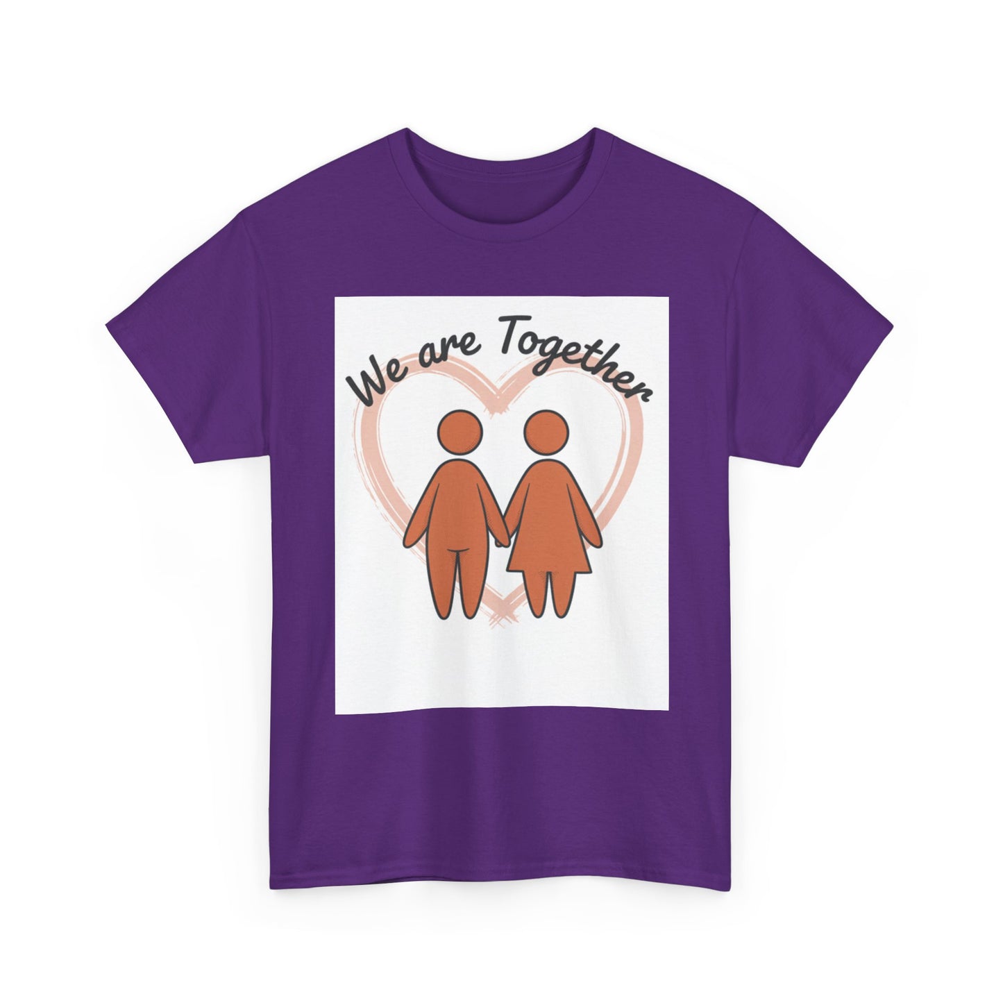 We Are Together Couple Tee — Matching Relationship T-Shirt