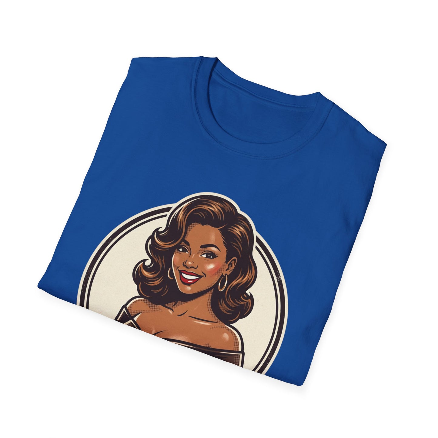 "Super Sexy Crew Mate" Retro Pin-Up Graphic Tee Printify