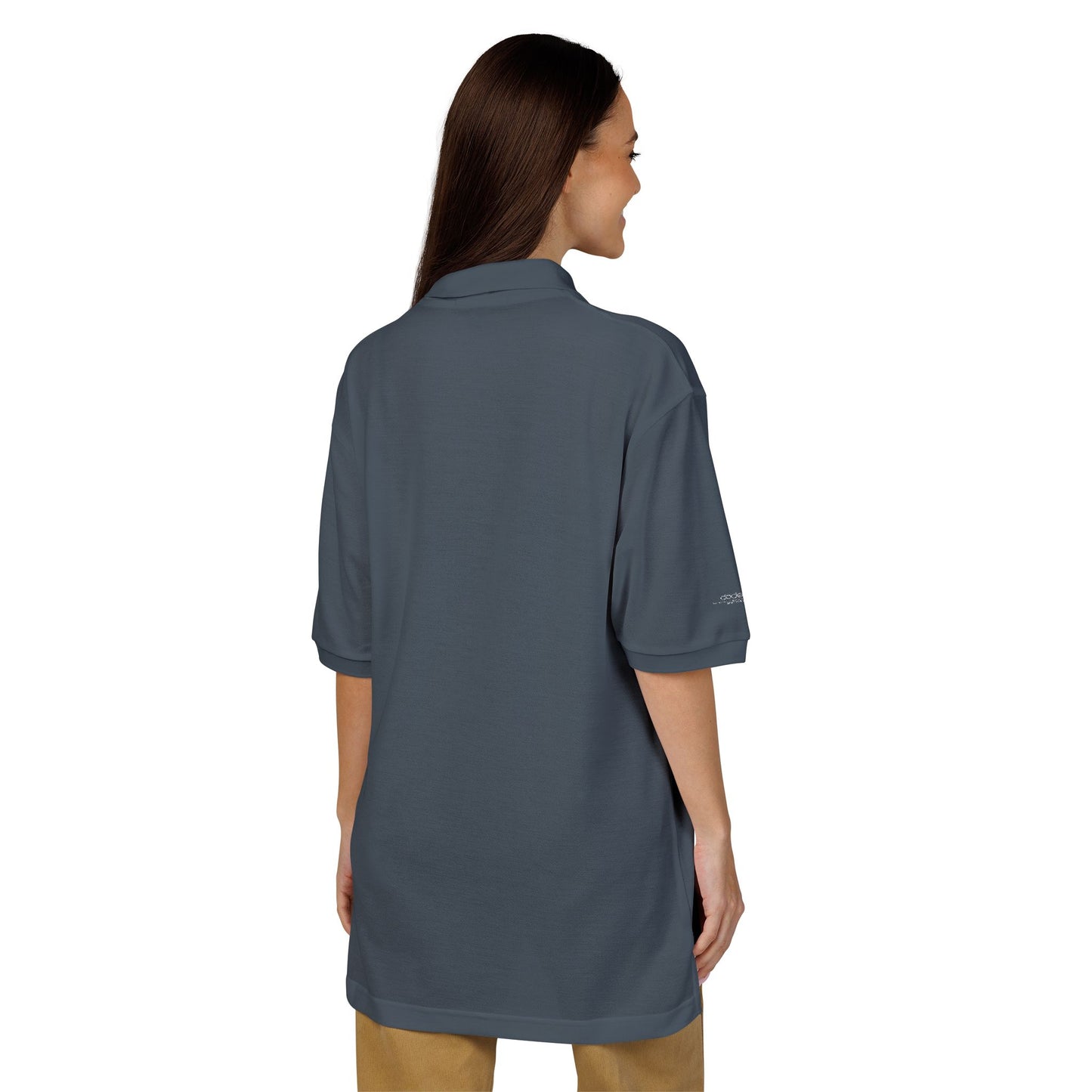 SPAM Embroidered Logo Polo Shirt