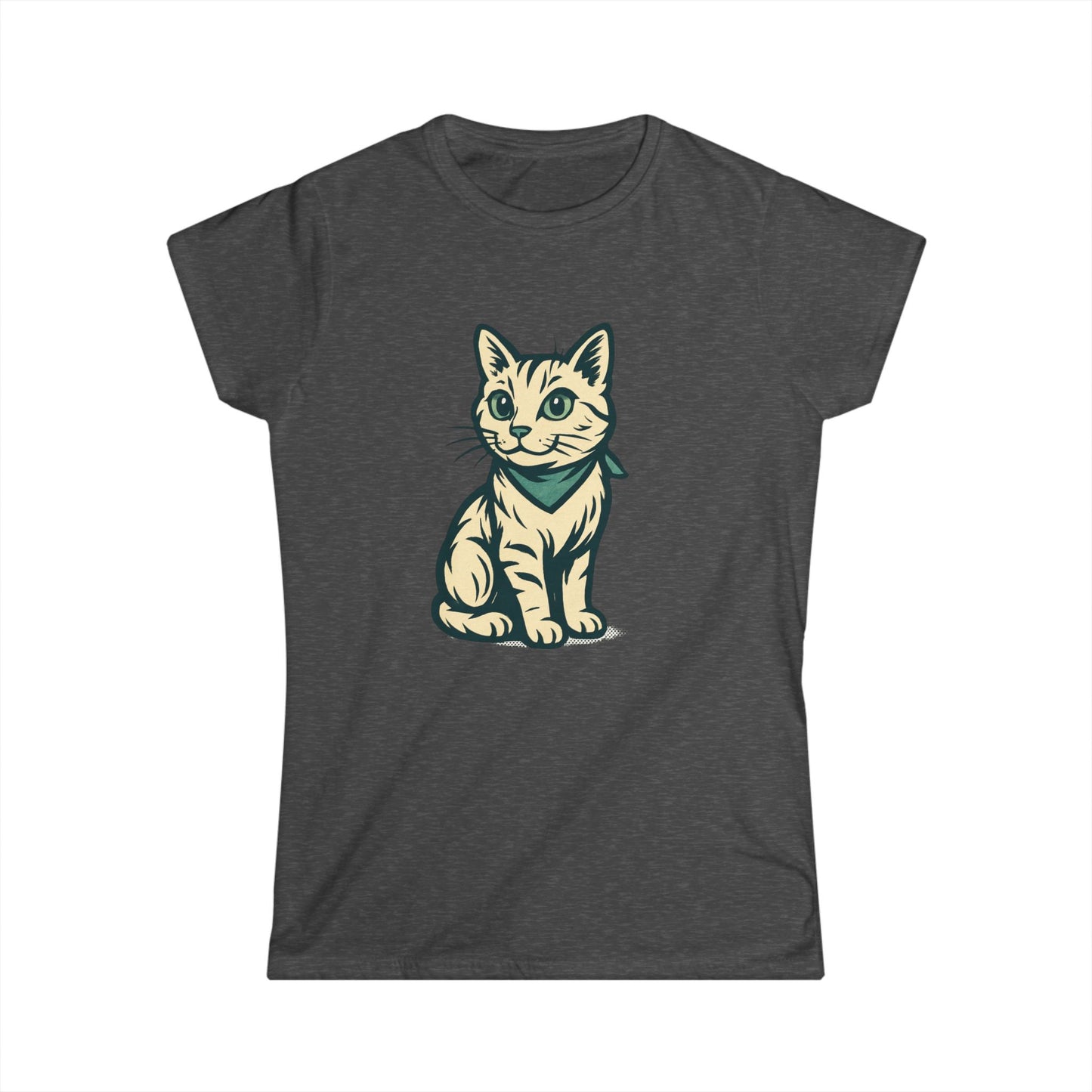 Cute Kitten Graphic Tee — Cat Mom Cute Cat T-Shirt