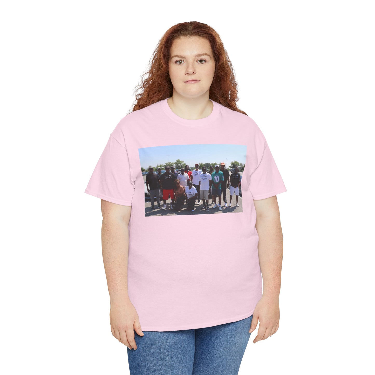 C-RYDERZ Group Photo Custom Tee — Personalized Reunion & Team Picture Shirt Printify