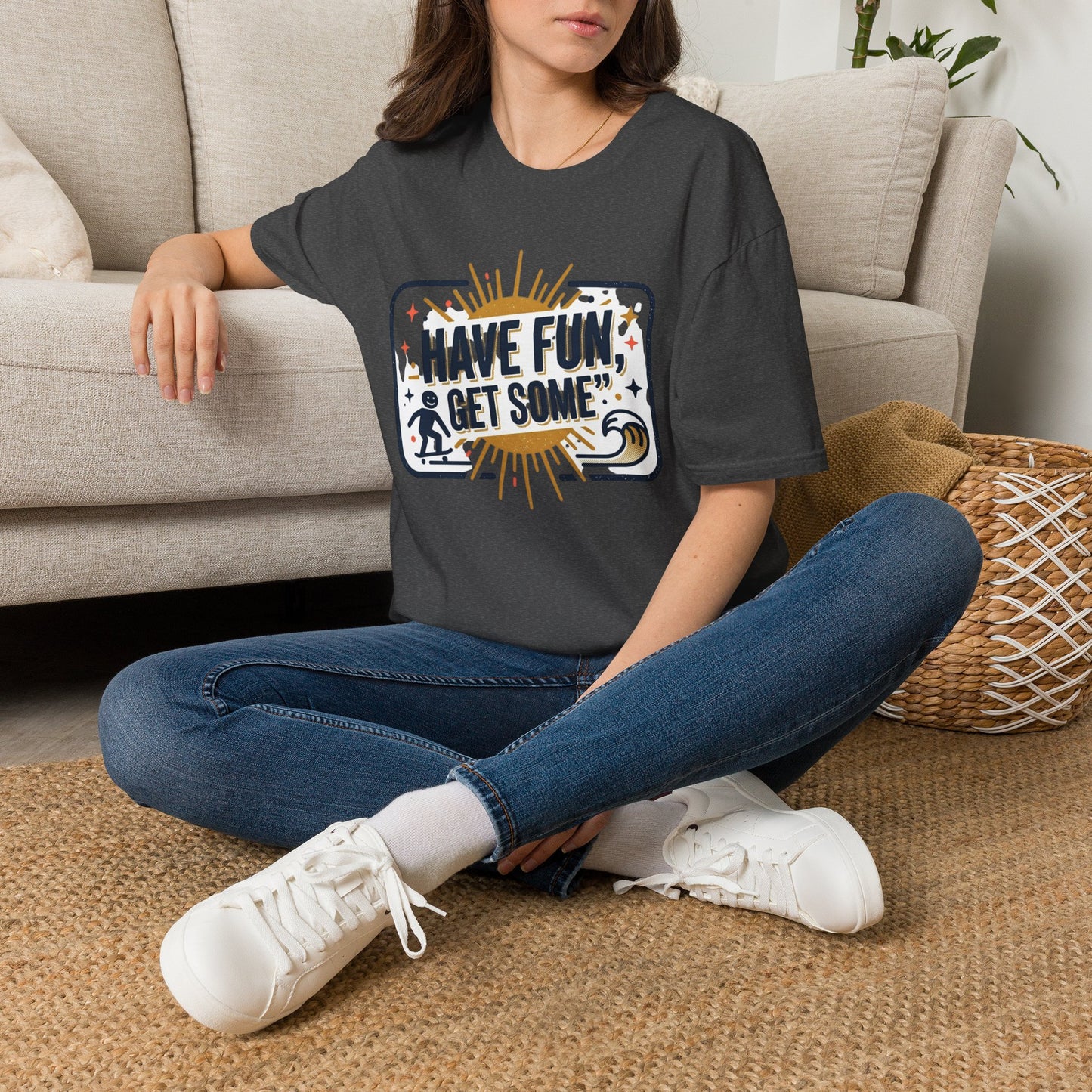 Have Fun, Get Some T-Shirt — Retro Surf & Skate Graphic Tee