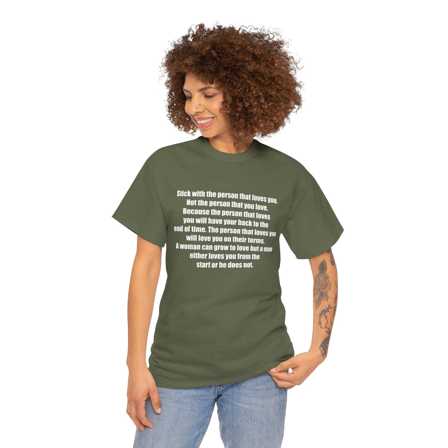 Motivational Quote Shirt for Love