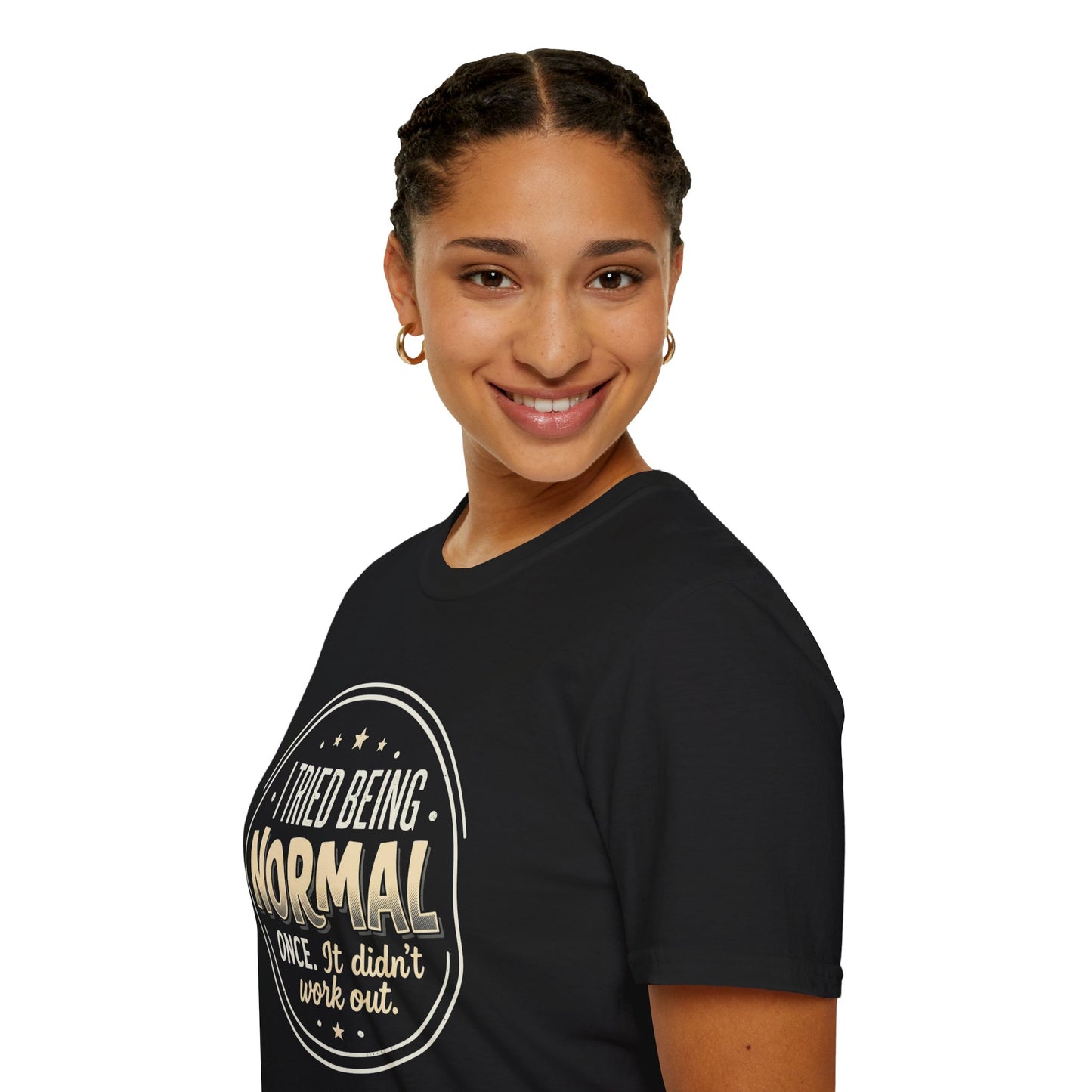 I Tried Being Normal T‑Shirt — Funny Vintage Novelty Tee