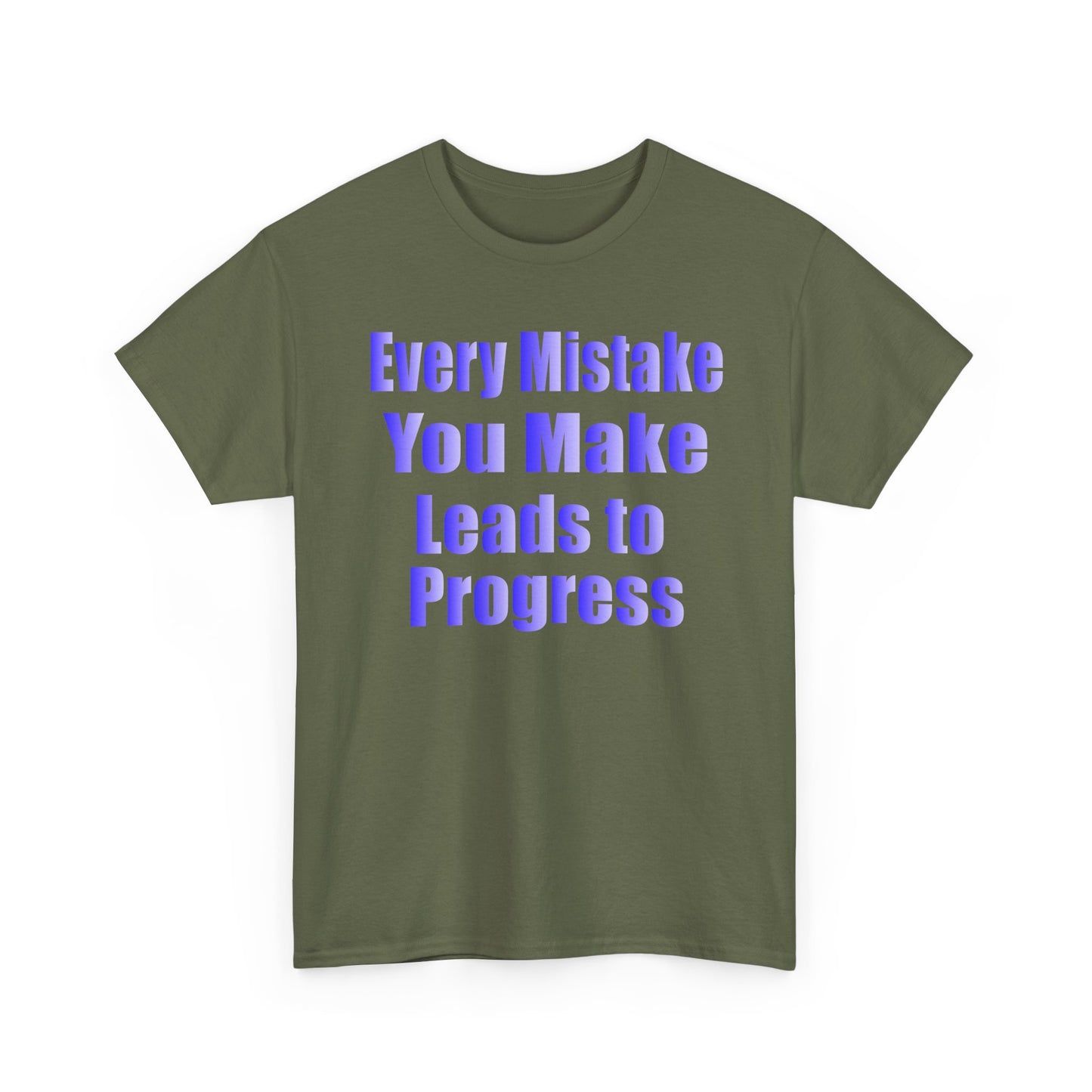 Every Mistake You Make Leads to Progress