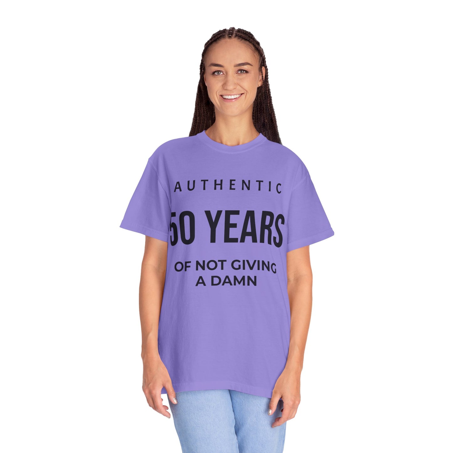 50 Years of Not Giving a Damn T-Shirt — Funny 50th Birthday Tee