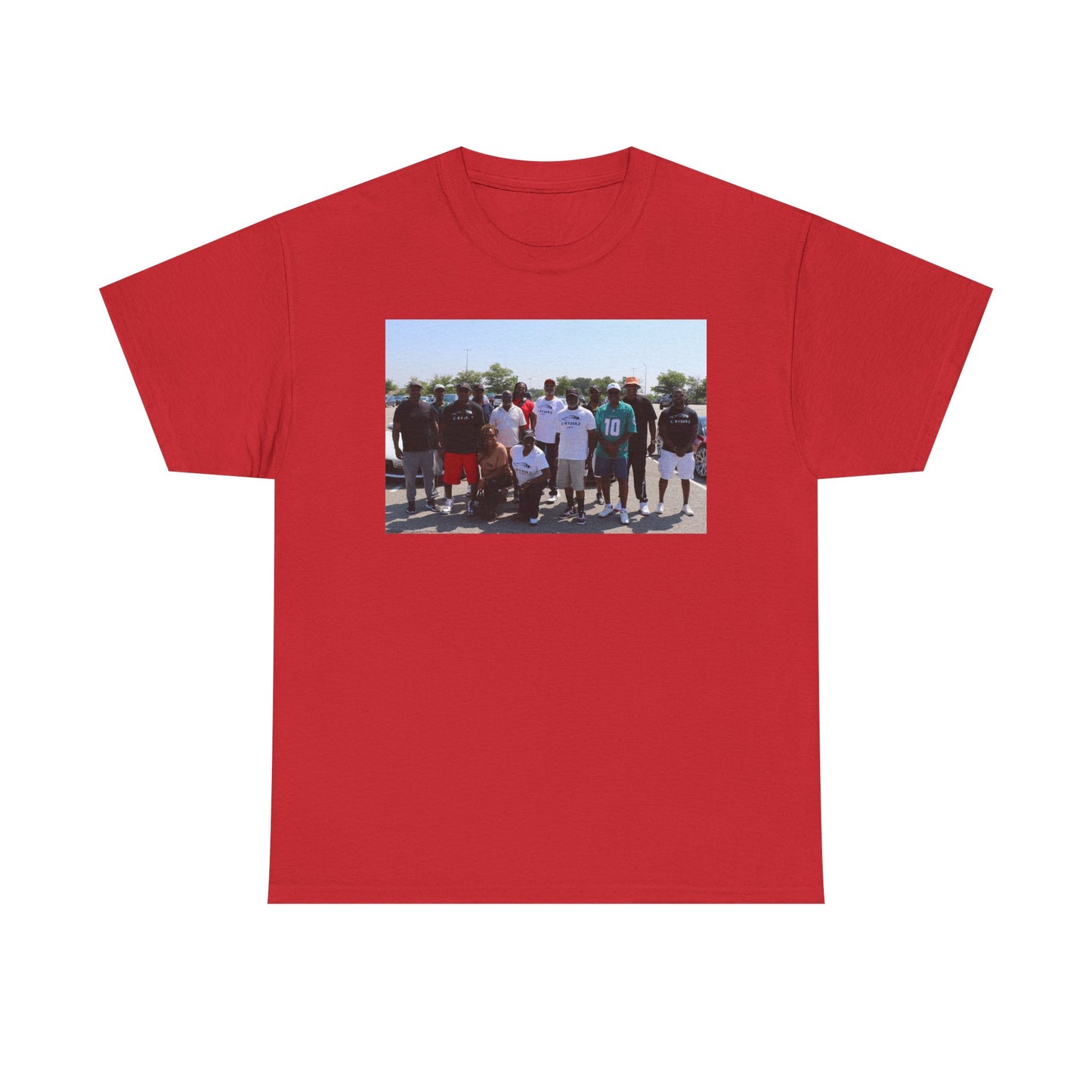 C-RYDERZ Group Photo Custom Tee — Personalized Reunion & Team Picture Shirt Printify