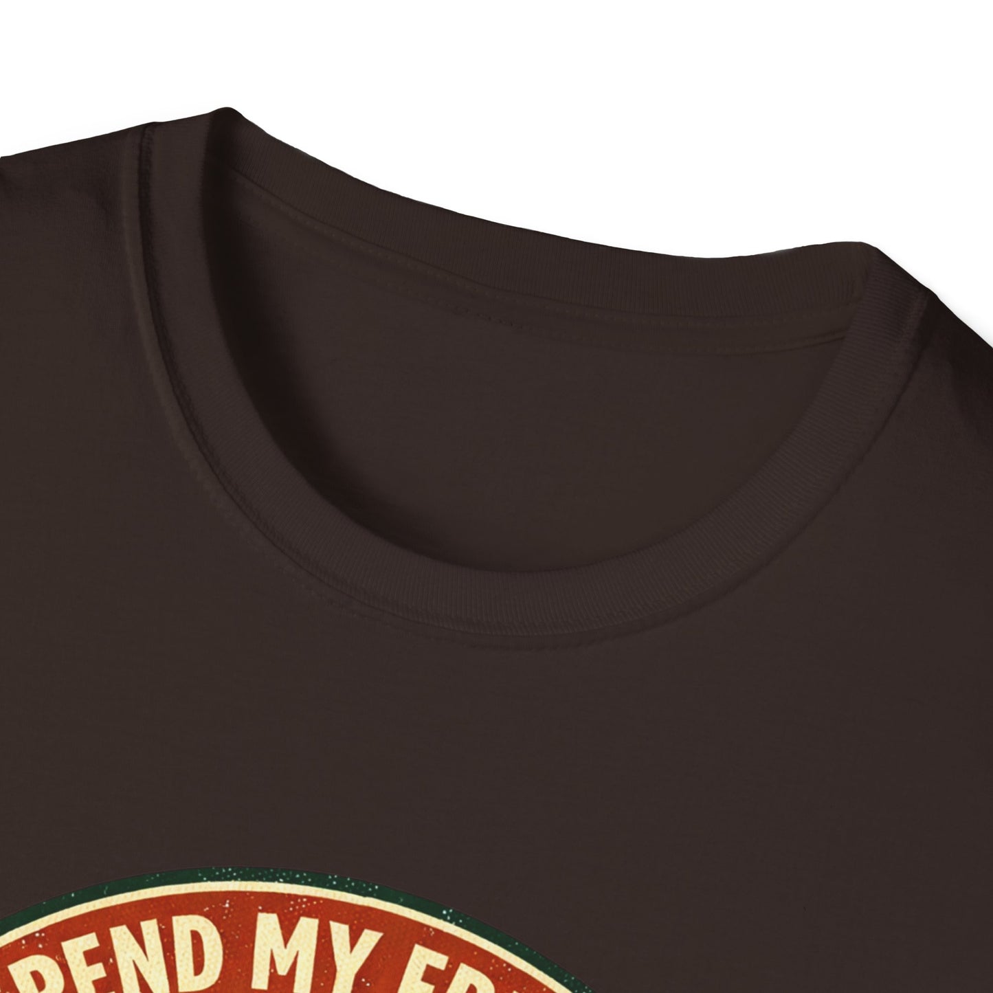 Gardener T-Shirt — “I Spend My Free Time With Hoes & Dirt Bags” Retro Gardening Tee