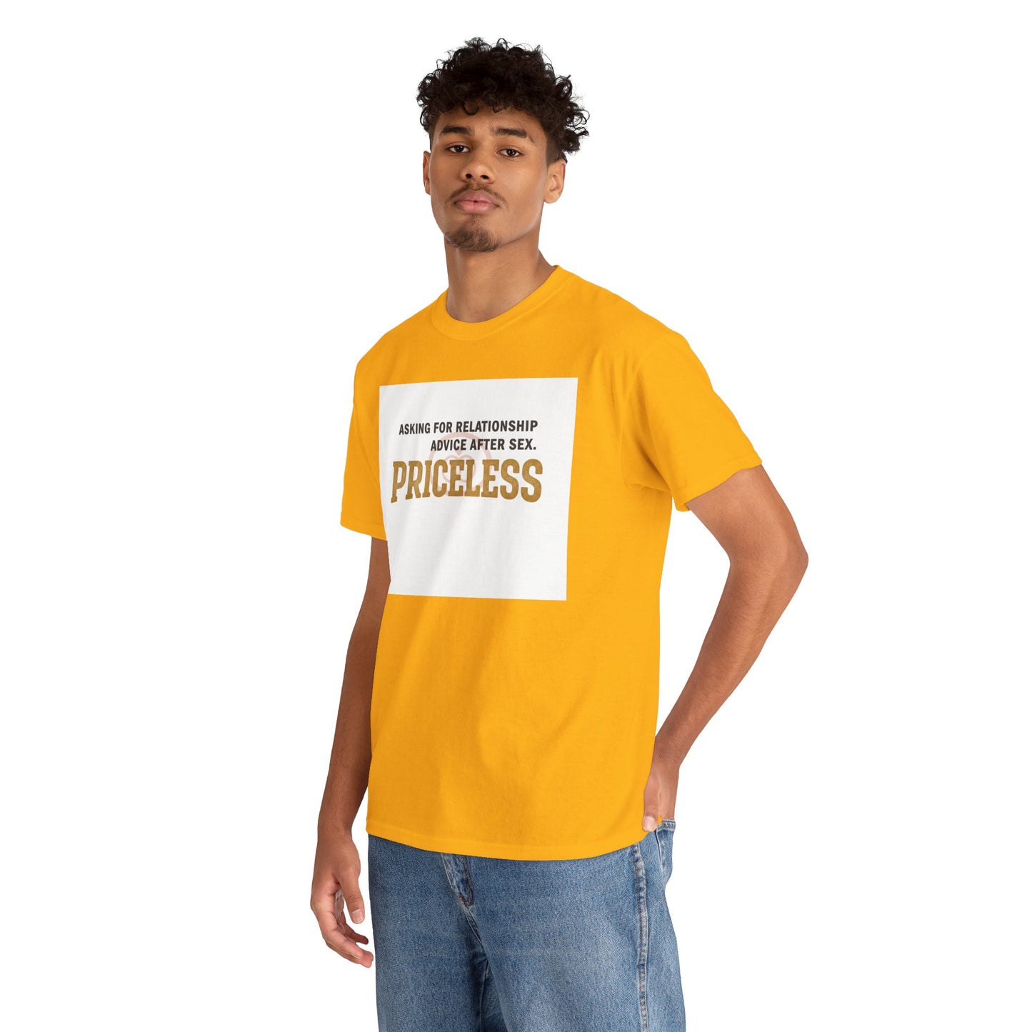 Priceless Funny Graphic Tee — "Asking for Relationship Advice After Sex" Casual Cotton Shirt