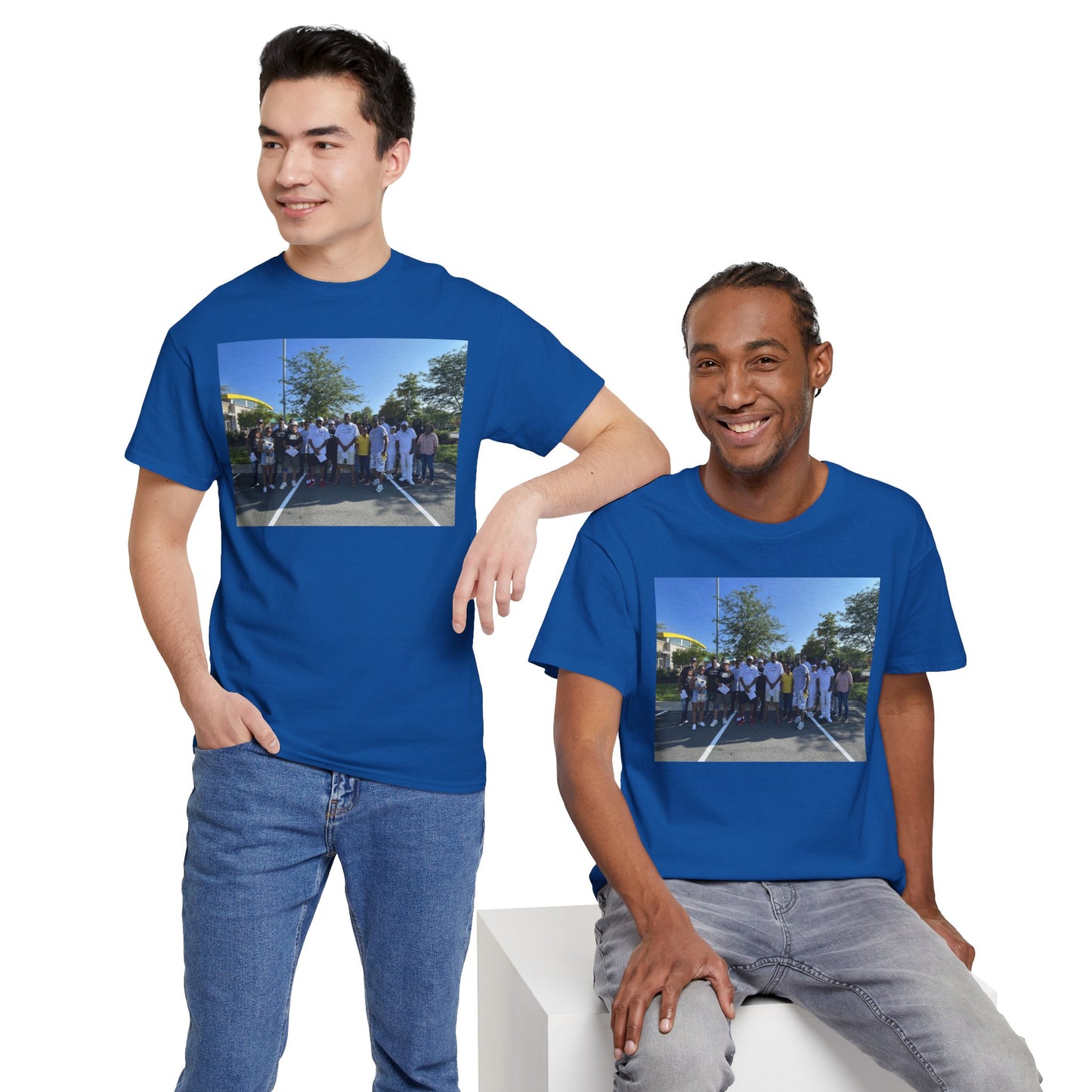 C-RYDERZ Photo Group Tee — Personalized Group Photo T-Shirt Printify