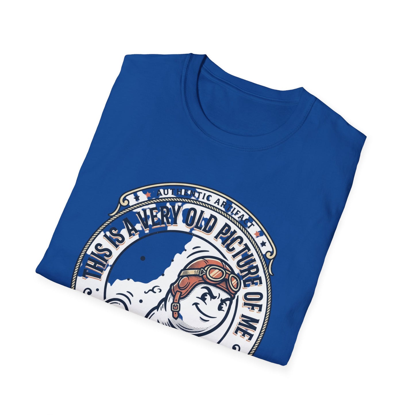 "This Is A Very Old Picture Of Me" Retro Marine Tee