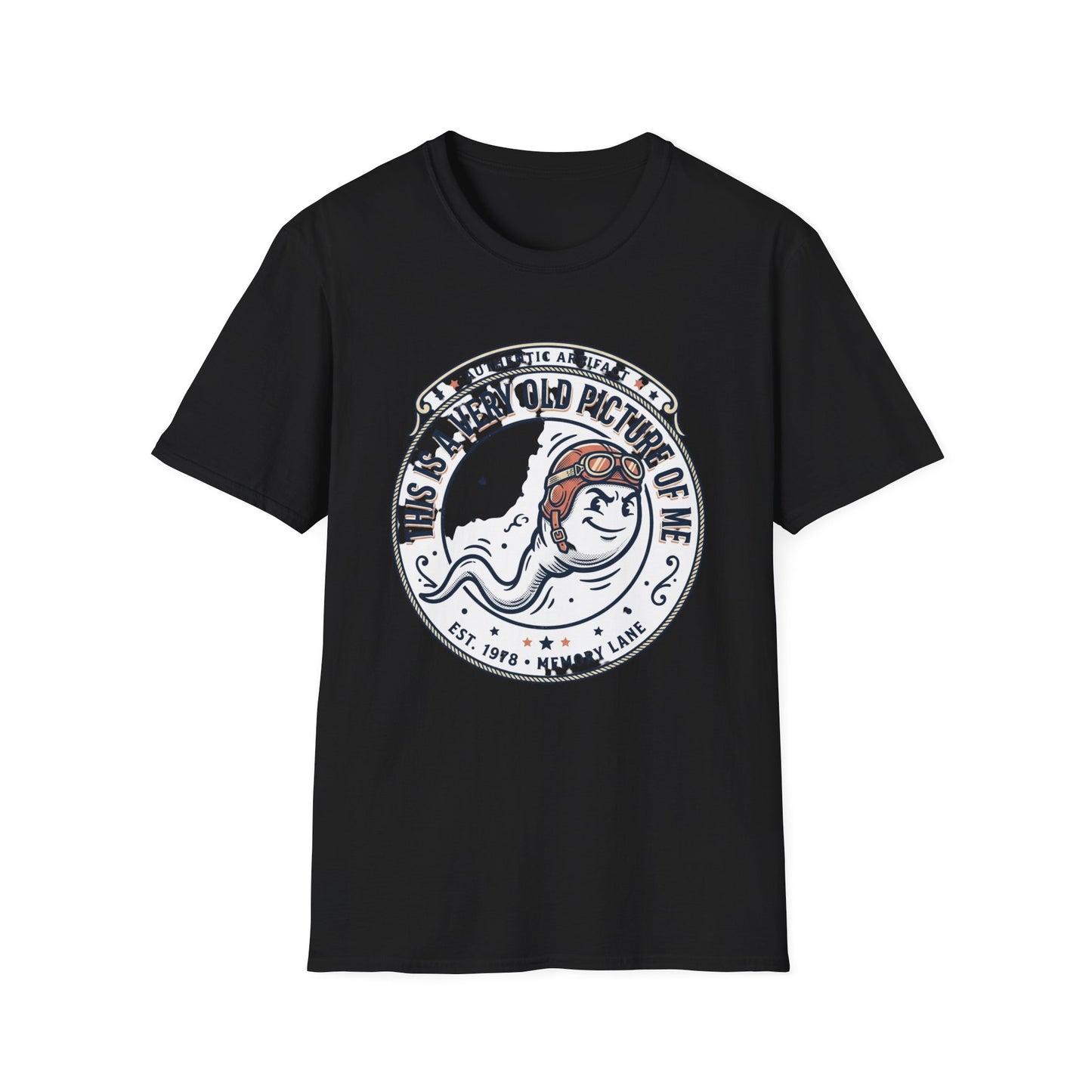 "This Is A Very Old Picture Of Me" Retro Marine Tee