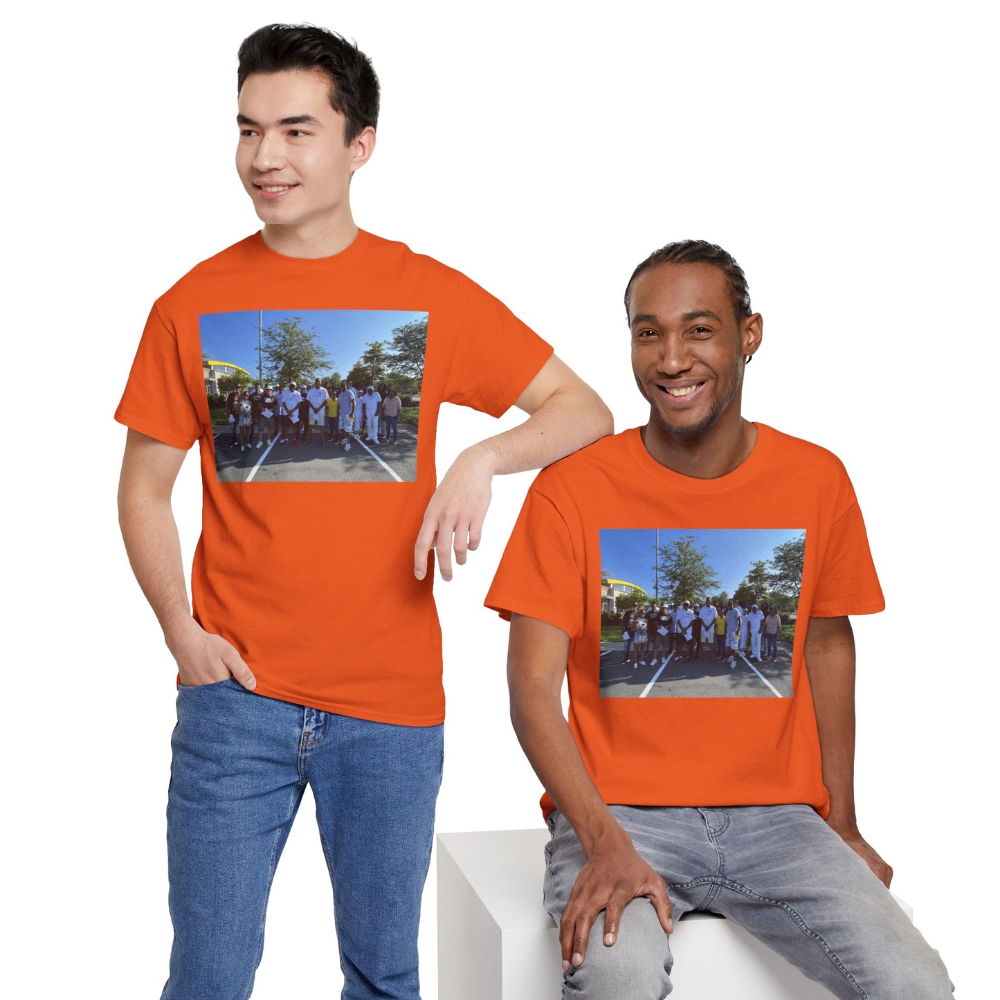 C-RYDERZ Photo Group Tee — Personalized Group Photo T-Shirt Printify