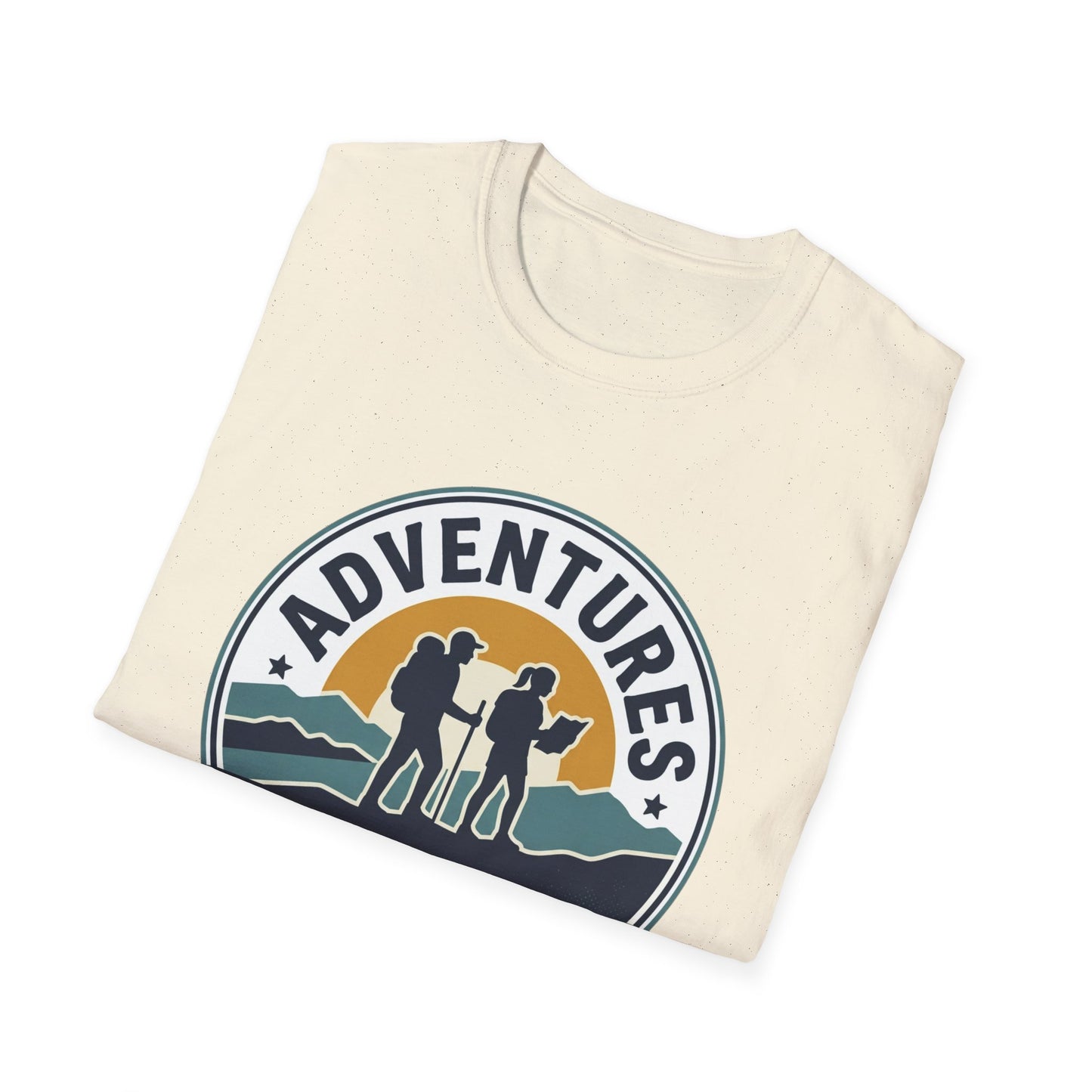 Adventures Are Better Together T-Shirt — Couples Hiking Outdoor Graphic Tee