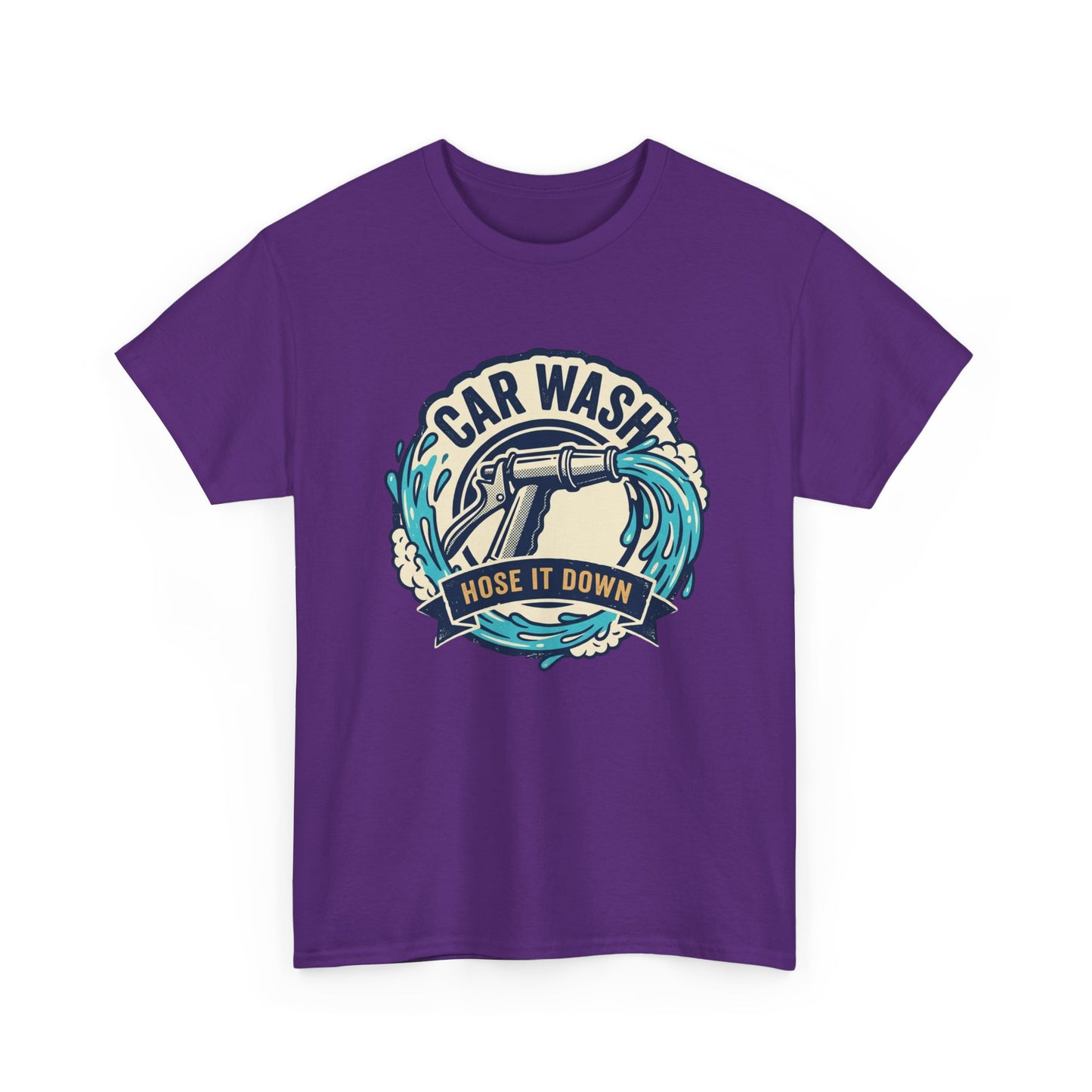 Car Wash T-Shirt — "Hose It Down" Graphic Tee for Auto Enthusiasts