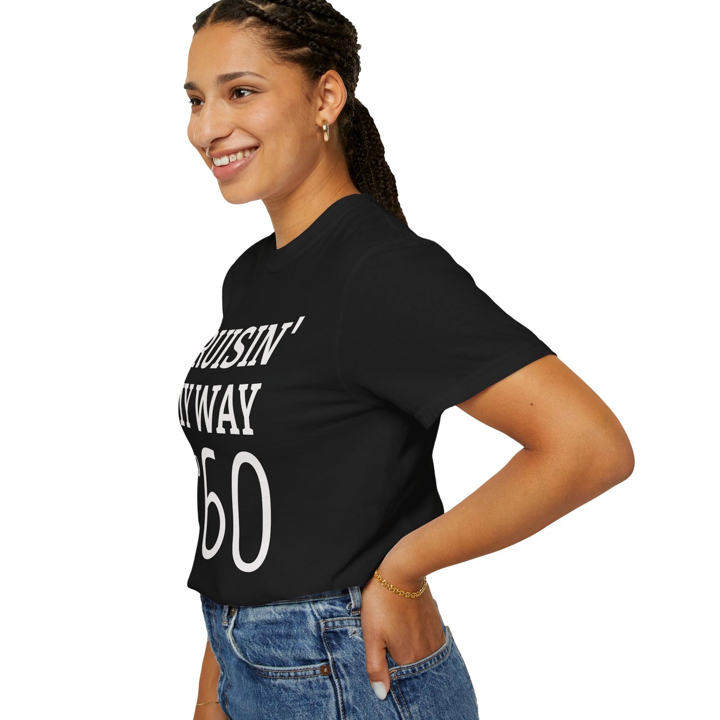 Cruisin' My Way Into 60 T-Shirt — 60th Birthday Tee