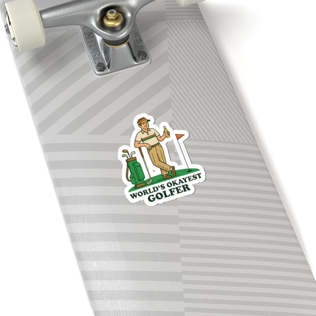Golfer Kiss-Cut Stickers
