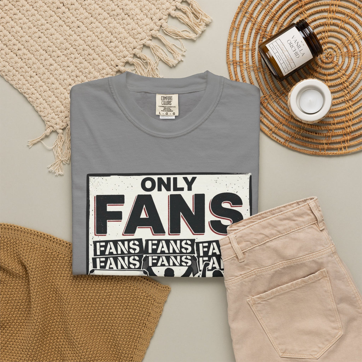 Only Fans Crowd Graphic T-Shirt — Vintage Sports Fan Tee
