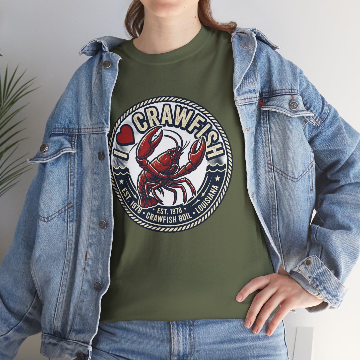 Crawfish Boil T-Shirt - I  Crawfish Seafood Festival Tee